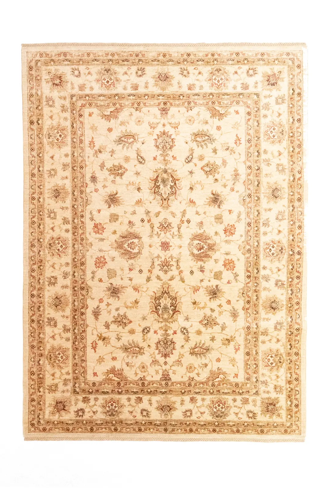 Ziegler Teppich - 248 cm x 180 - beige