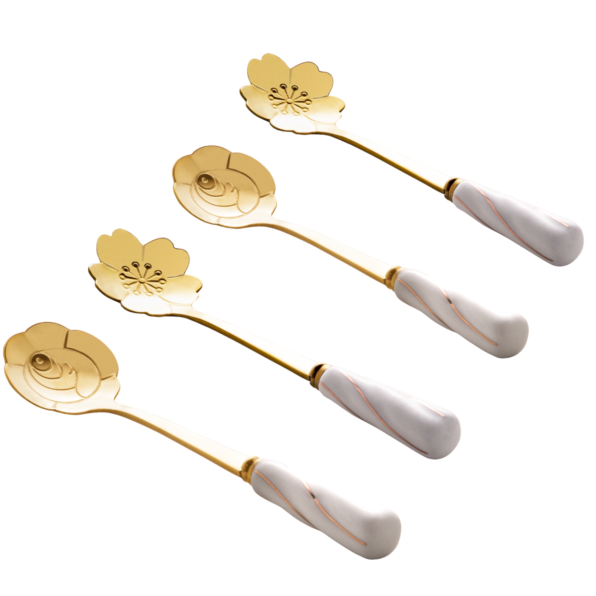 Lot de 4 cuillères à soupe inox, katherine Couleur inox La Redoute