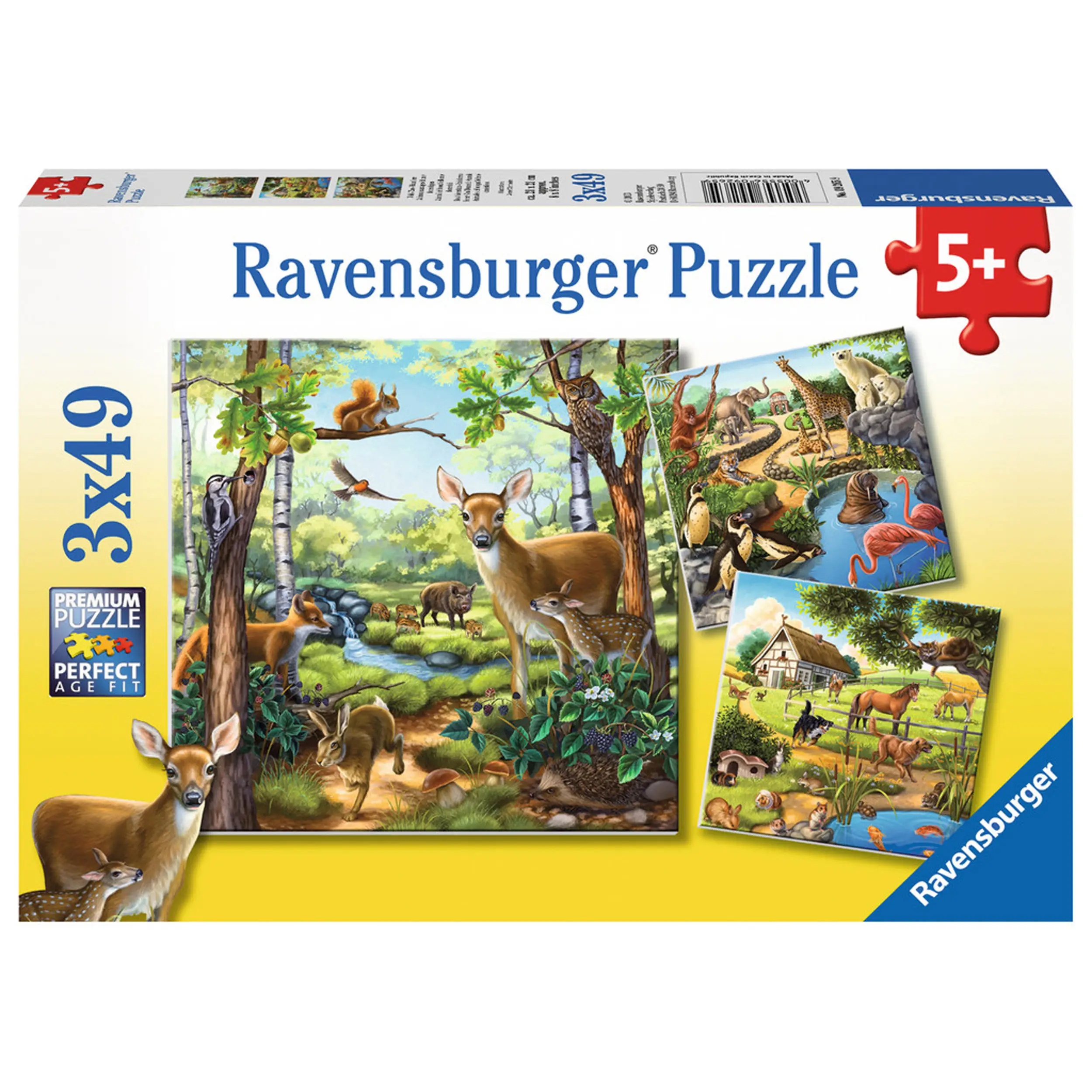 Haustiere Wald- / / Zoo- Puzzle
