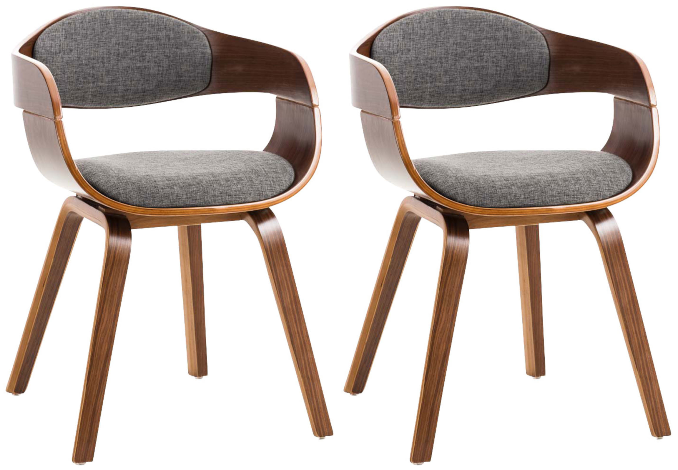 2er Set Stühle Kingston Stoff kaufen home24