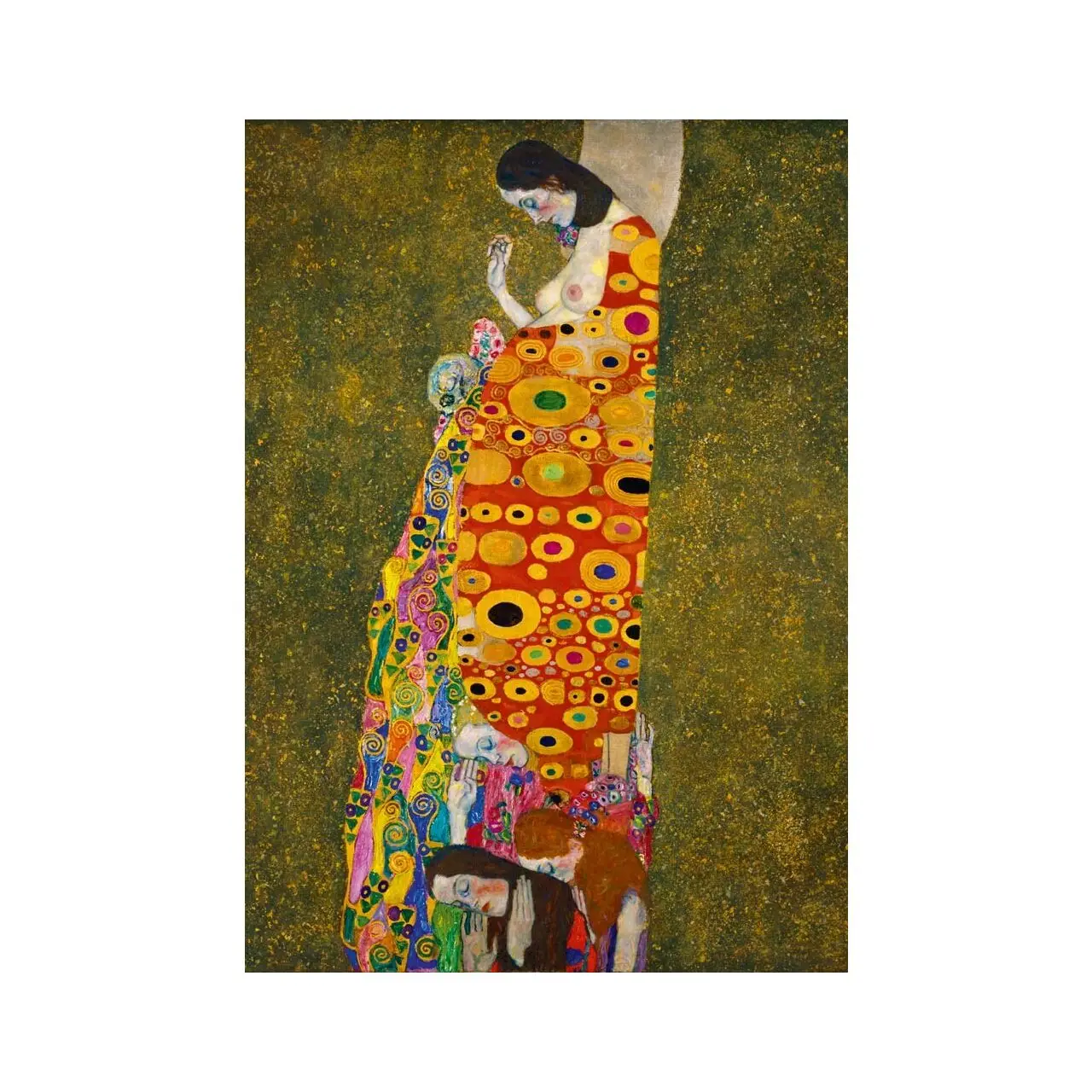 Puzzle Gustav Klimt Hoffnung II 1908