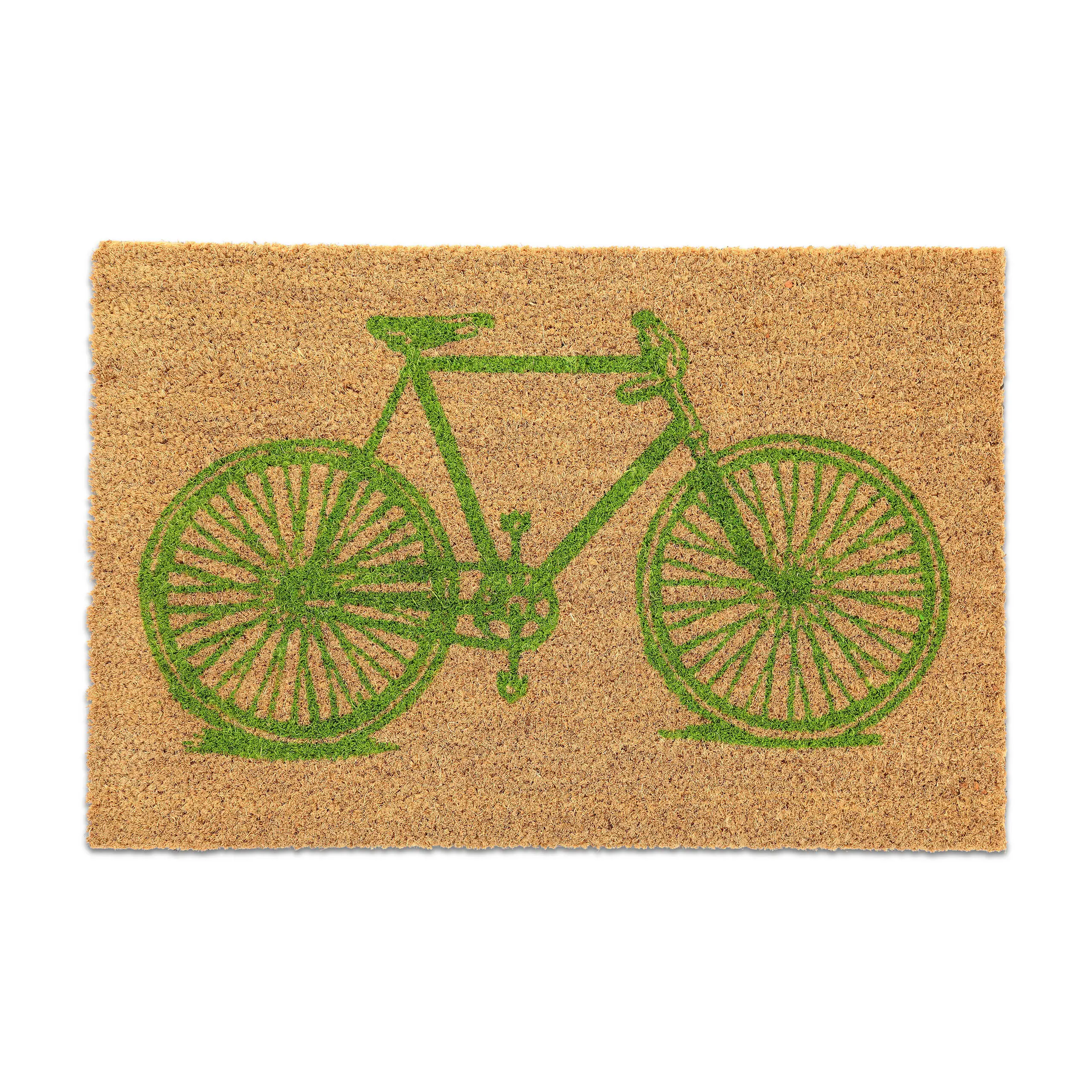 Kokos Fu脽matte Fahrrad