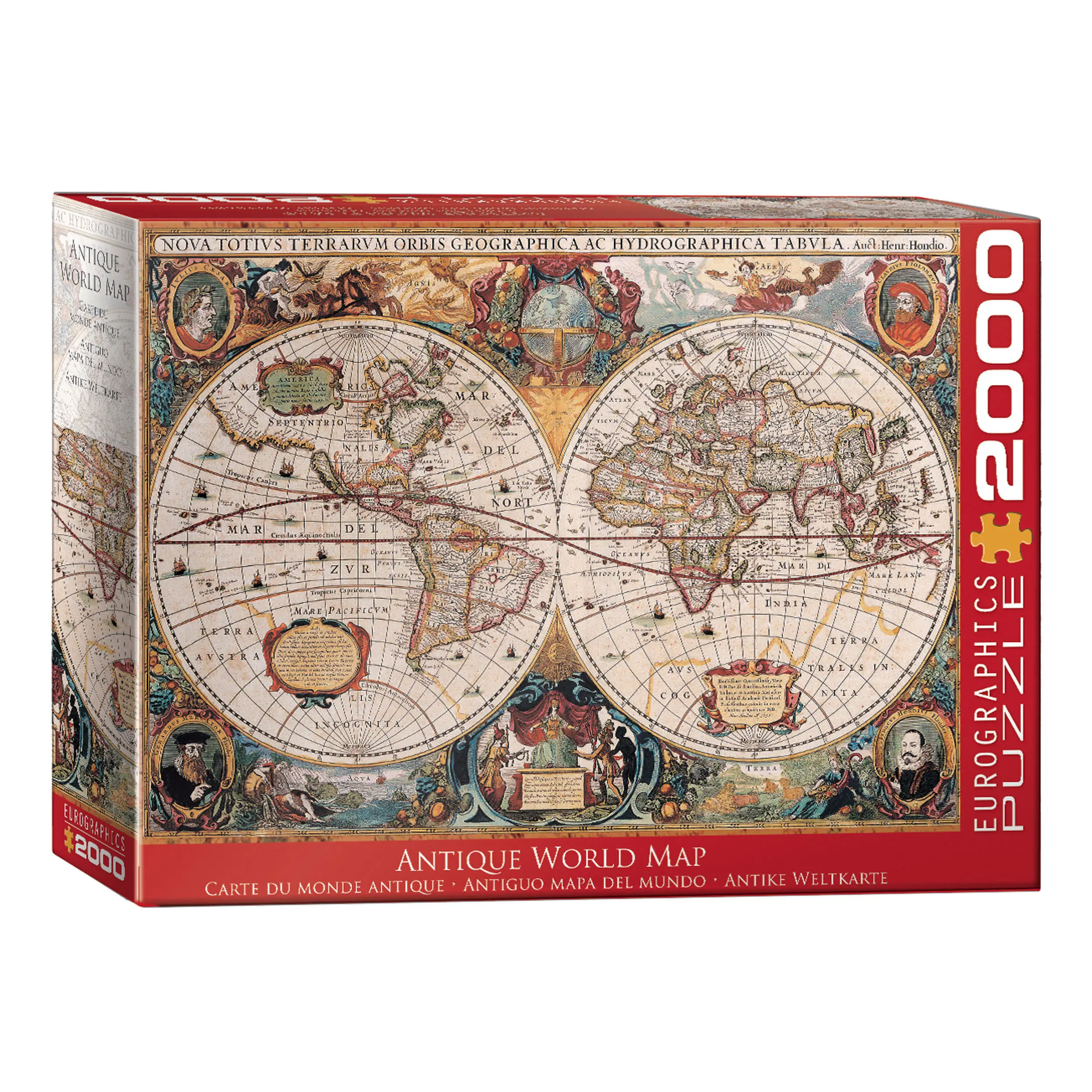 Puzzle Antike Weltkarte 2000 Teile