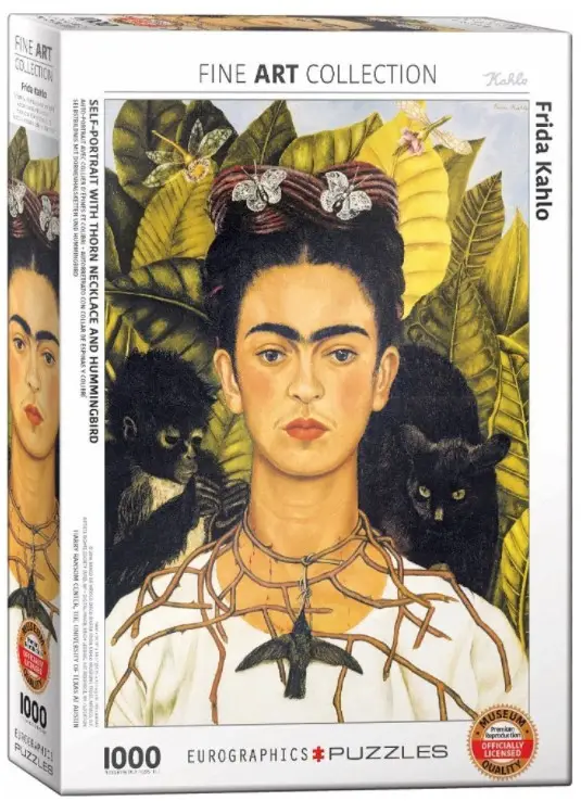 Puzzle Frida 1000 Kahlo St眉ck