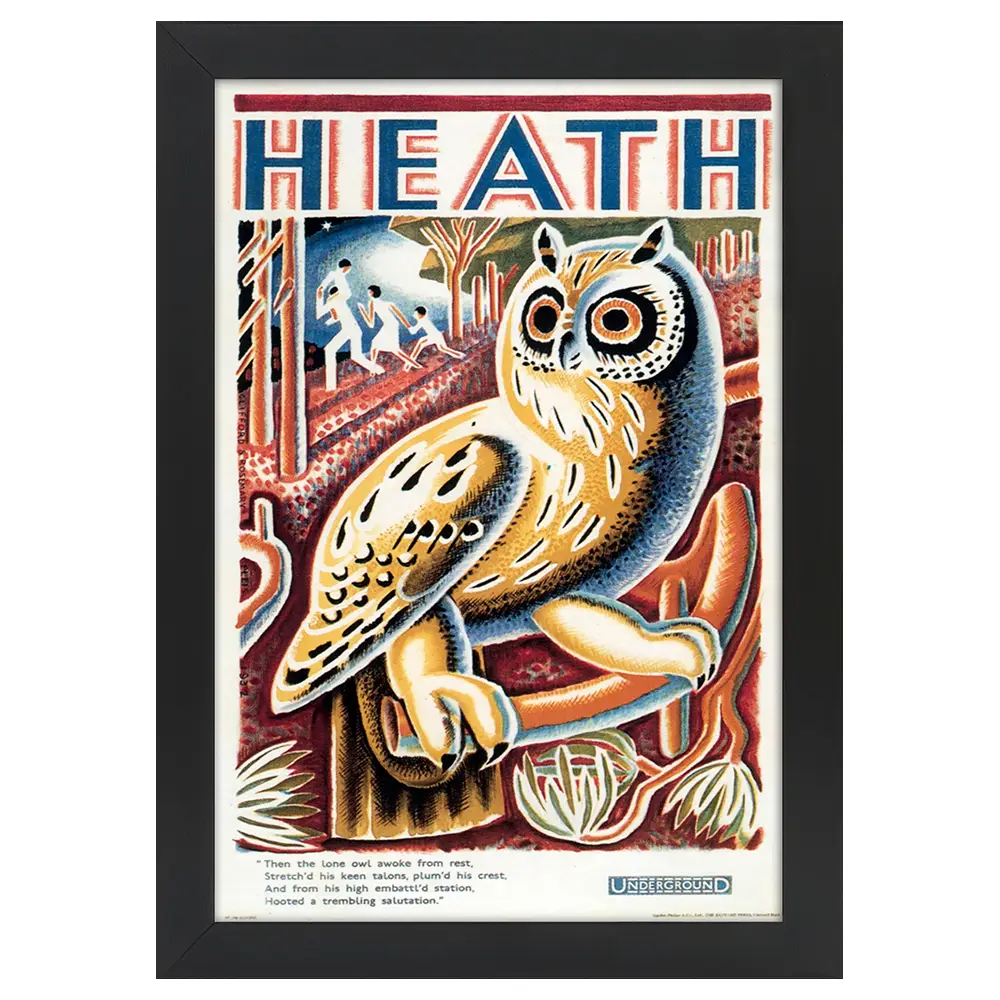Bilderrahmen Poster Heath 1933