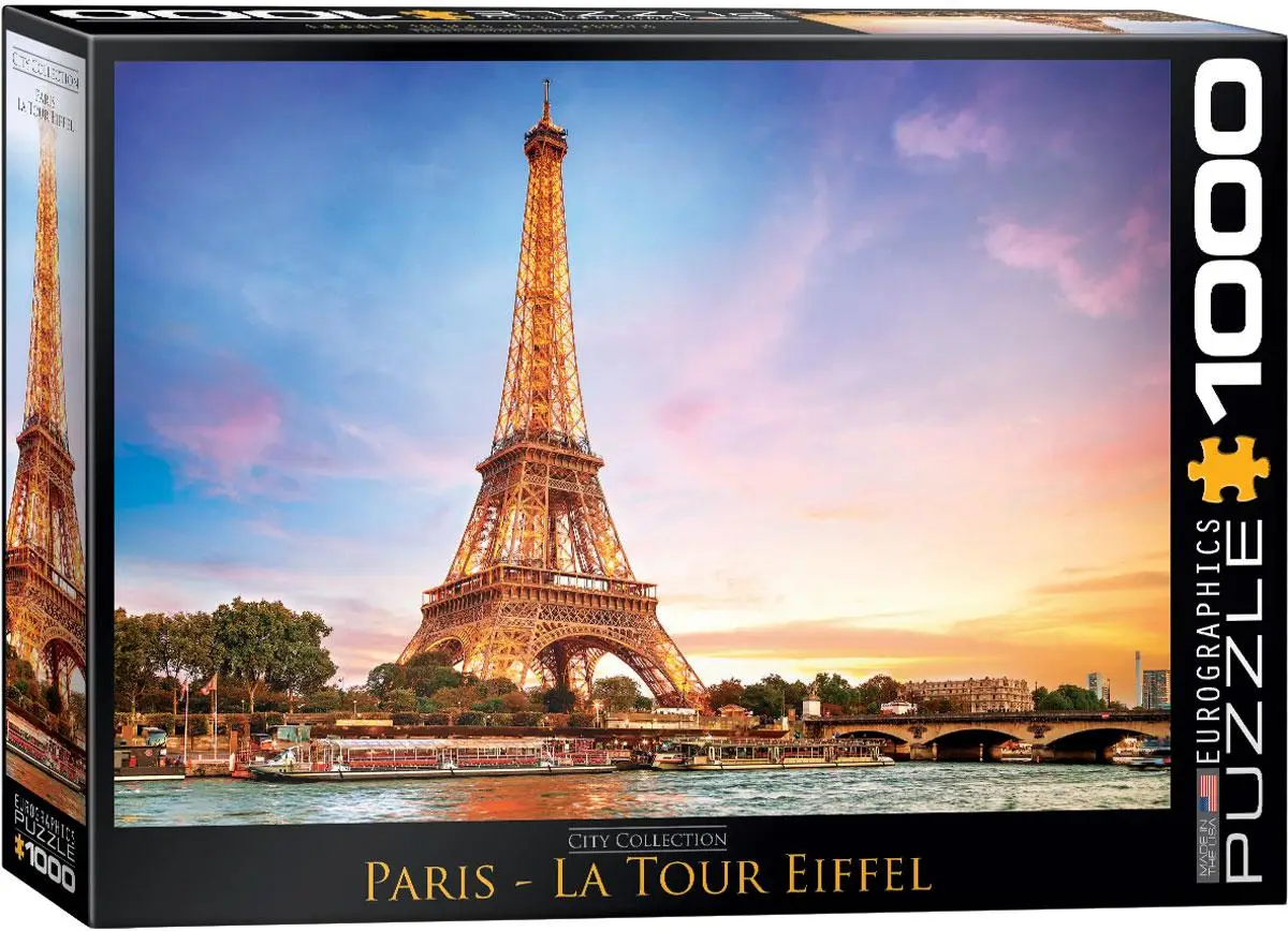 Puzzle Pariser Eiffelturm 1000 Teile