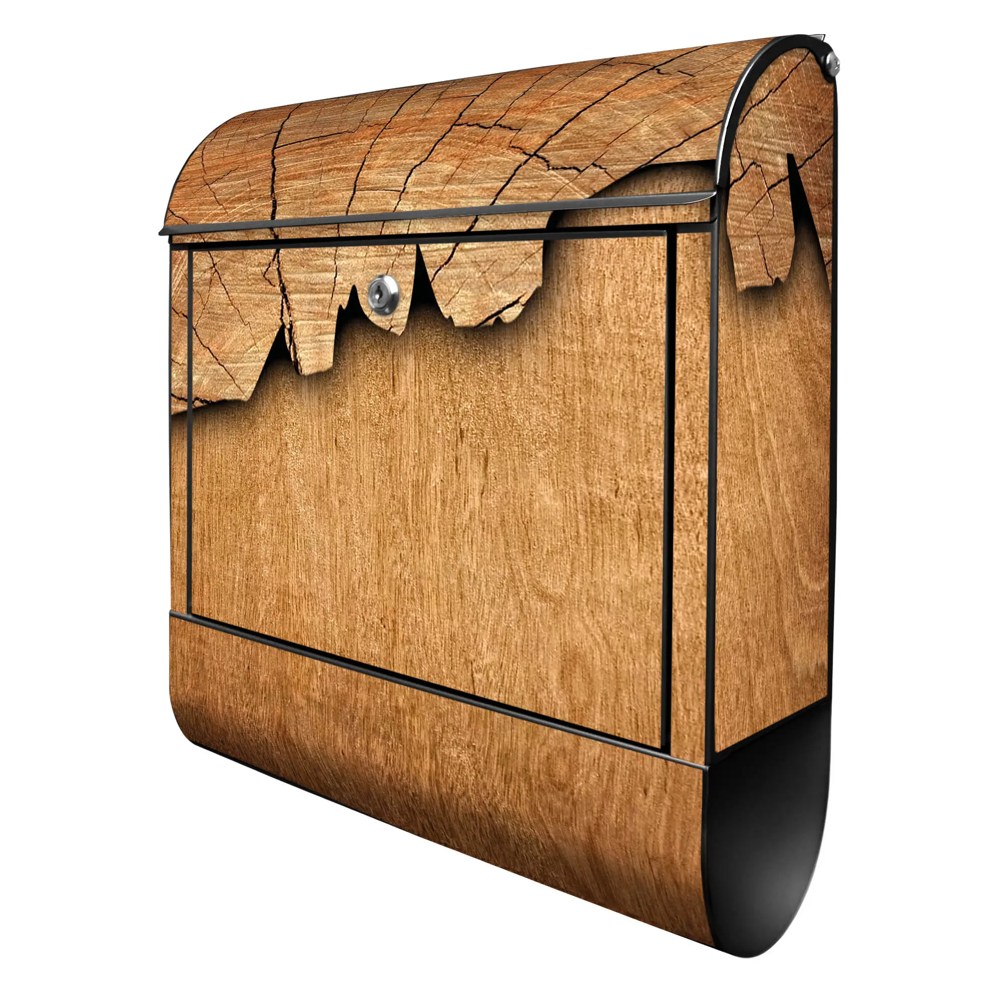 Briefkasten Stahl Holz | Briefkästen