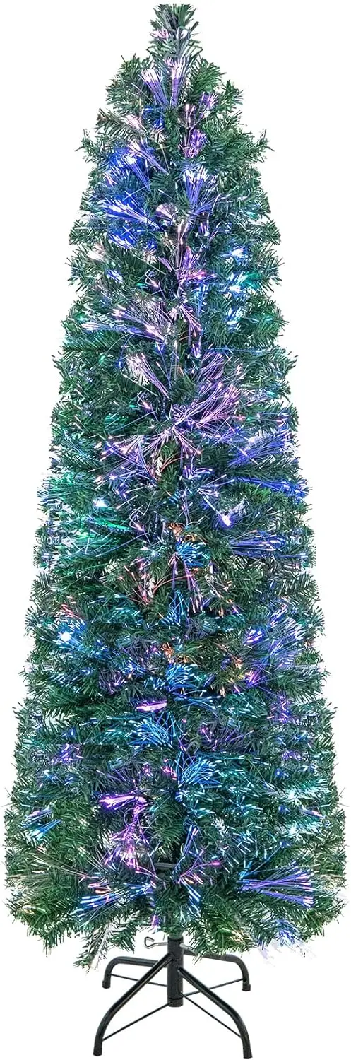 mit Weihnachtsbaum Beleuchtung