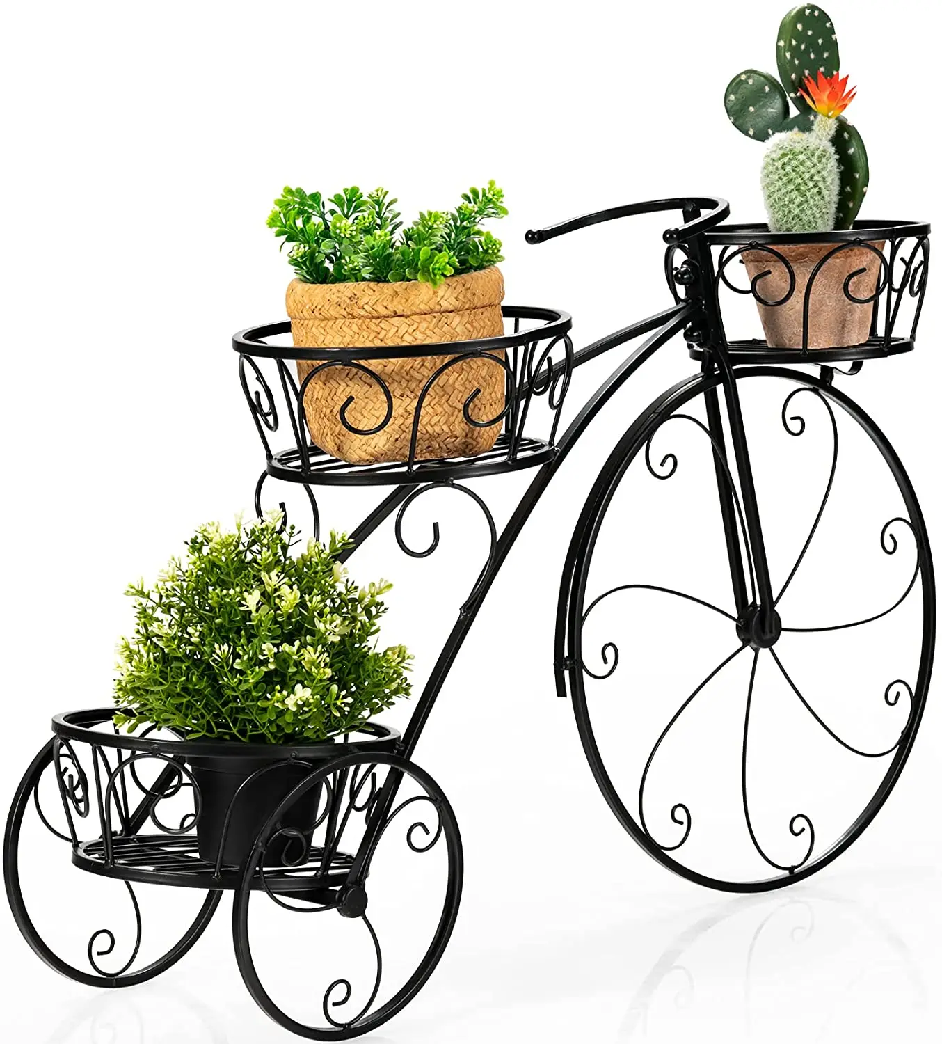 Blumenregal Pflanzenst盲nder Fahrrad