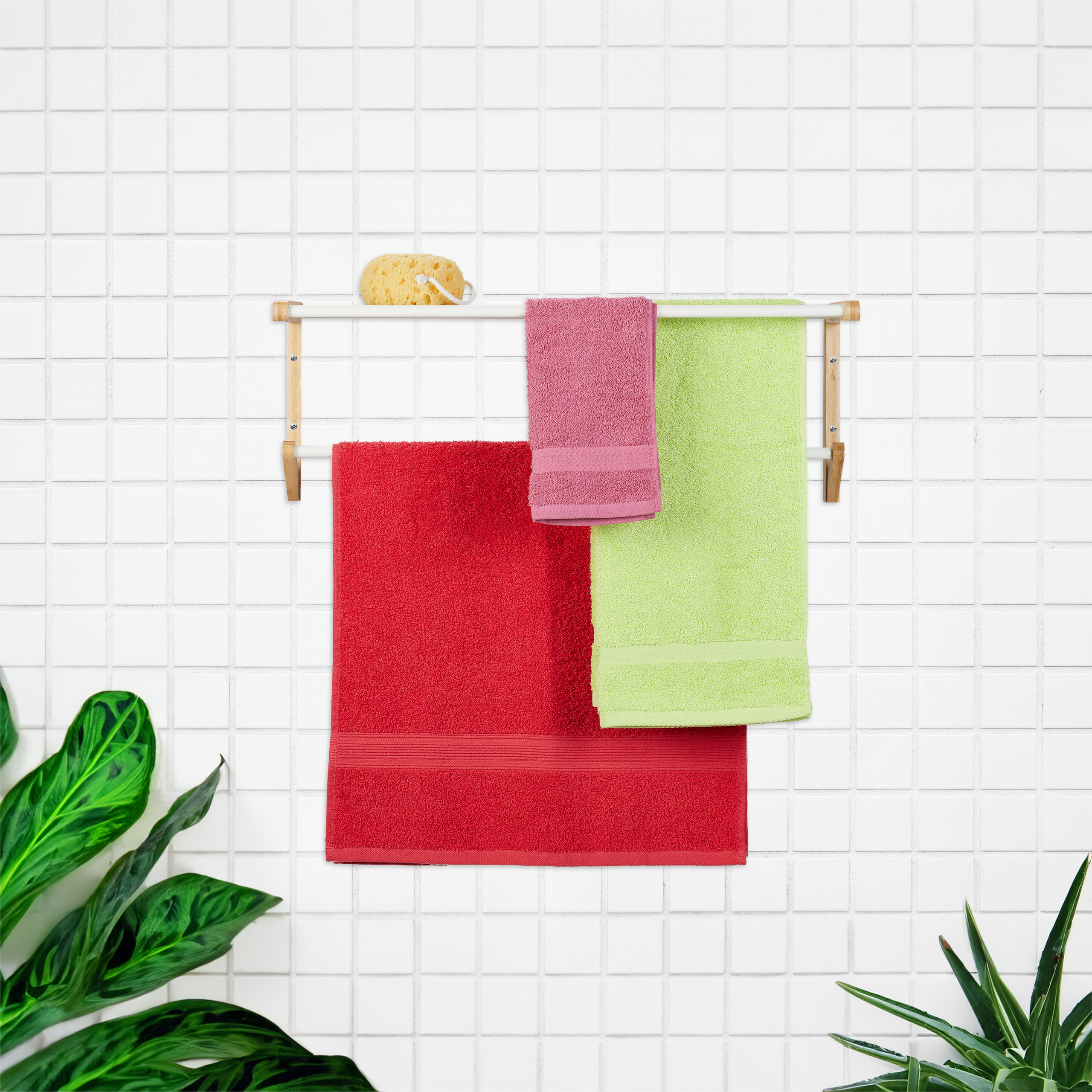 Bambus Handtuchhalter fr die Wand kaufen | home24