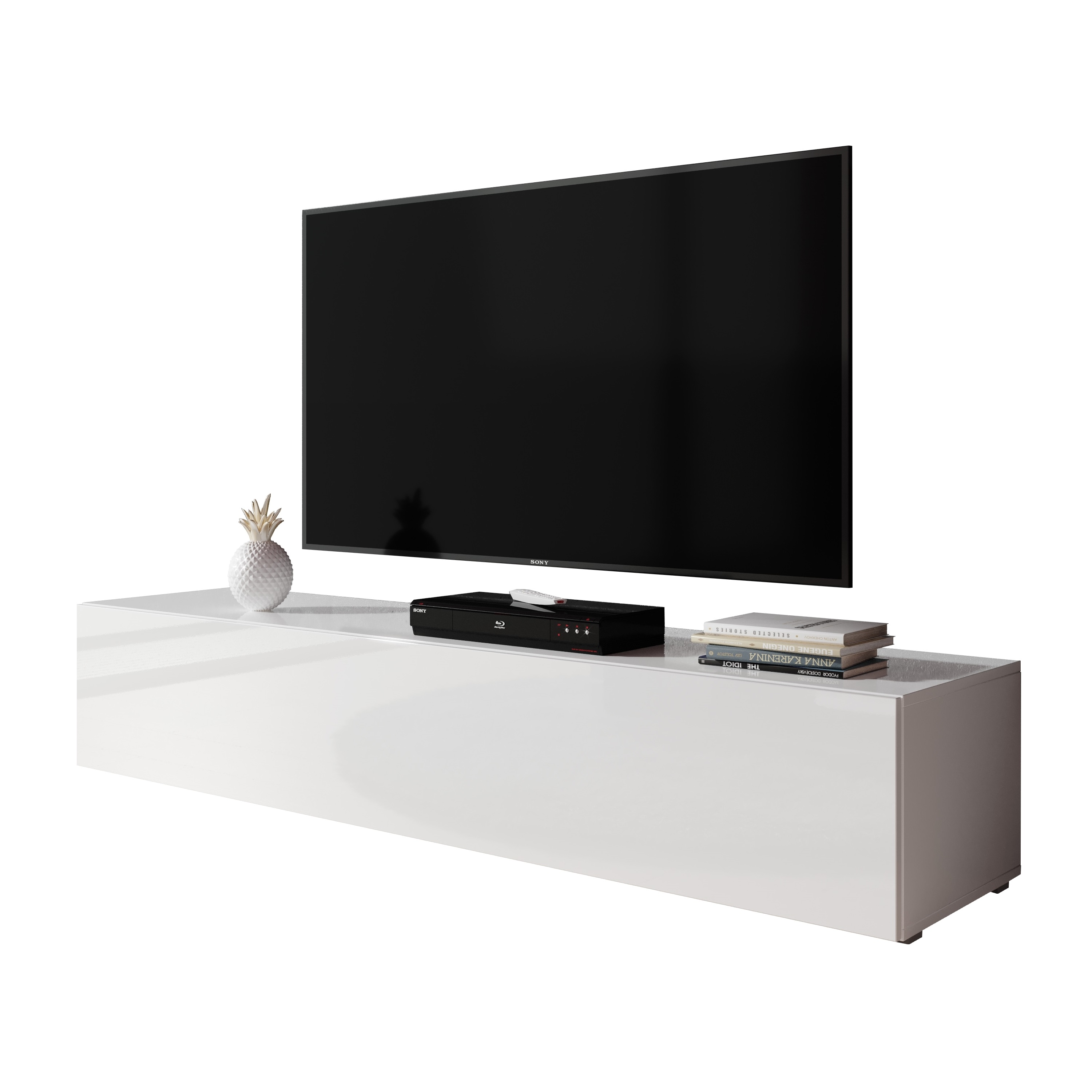 Furnix Meuble Tv Debout Suspendu Zibo Je Commande Home