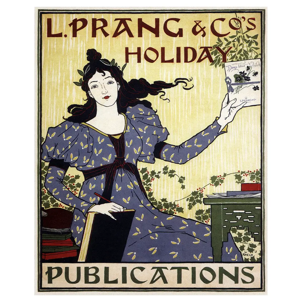 Leinwandbild L. Prang & Co. Publications