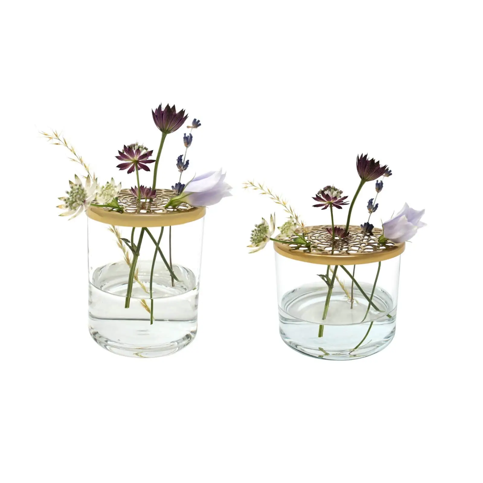 Vase Buket 2er Set Ikebana mini