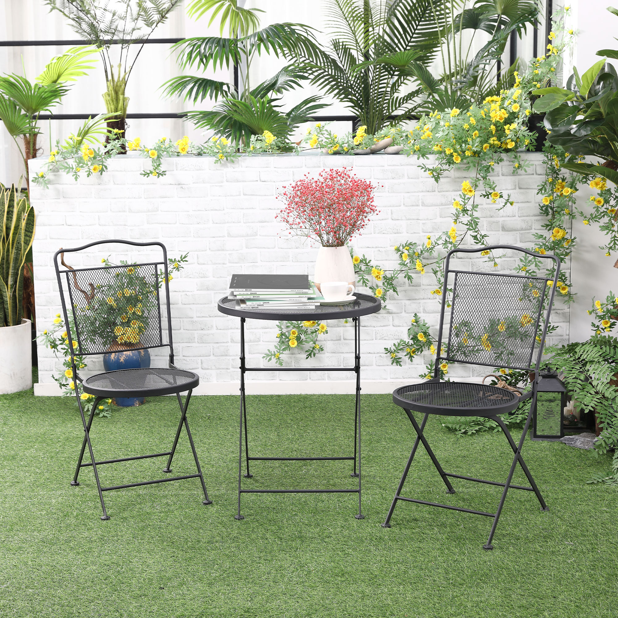 Gartenmöbel 3er Set 84B829V01 kaufen home24