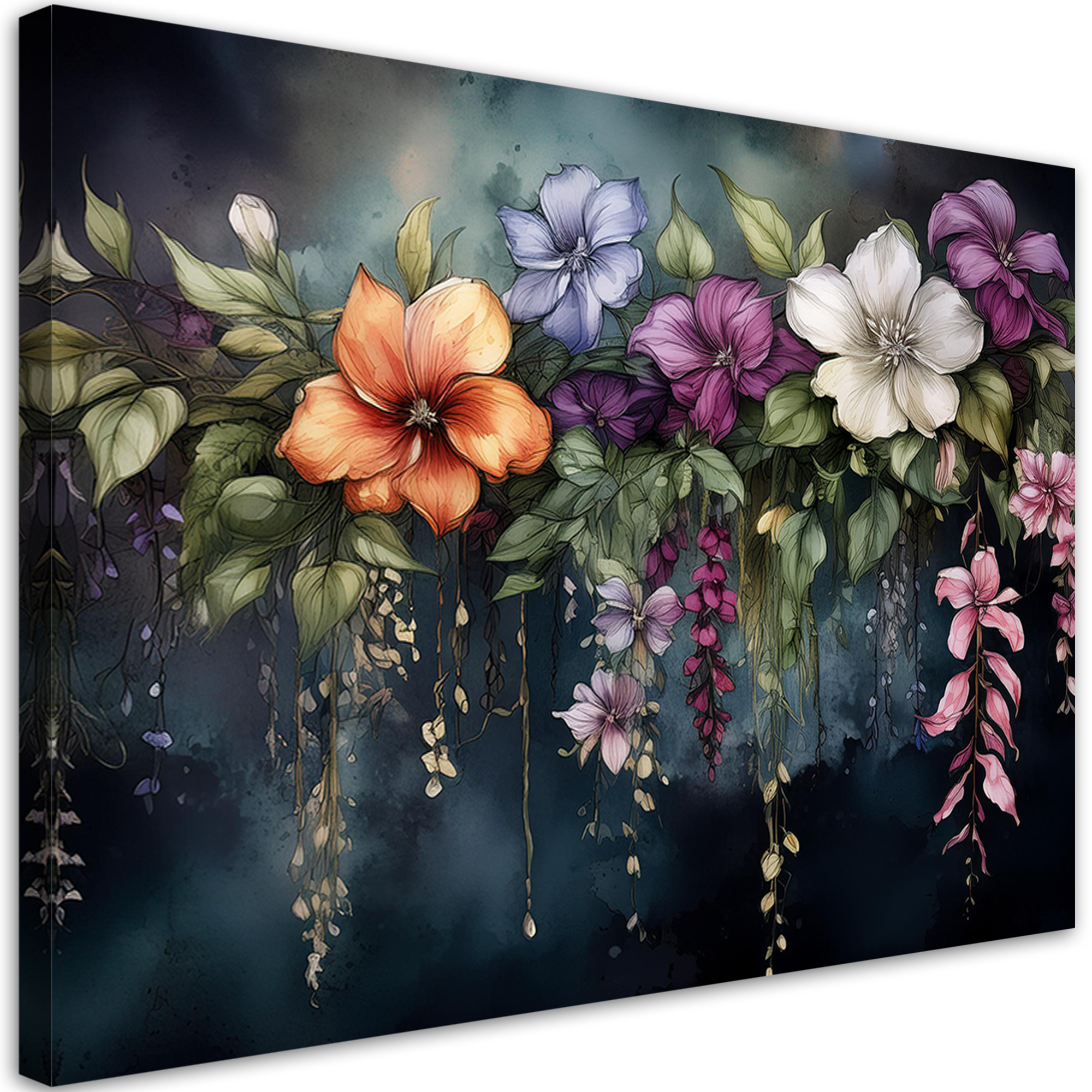 Tableau déco fleurs plantes botaniques | Je commande ! | home24