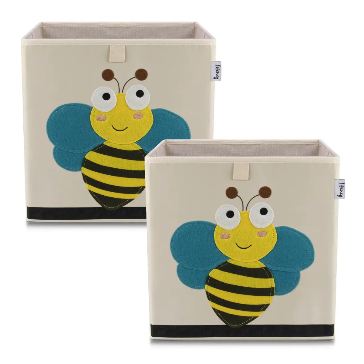 Lifeney Aufbewahrungsboxen Biene Set 2er
