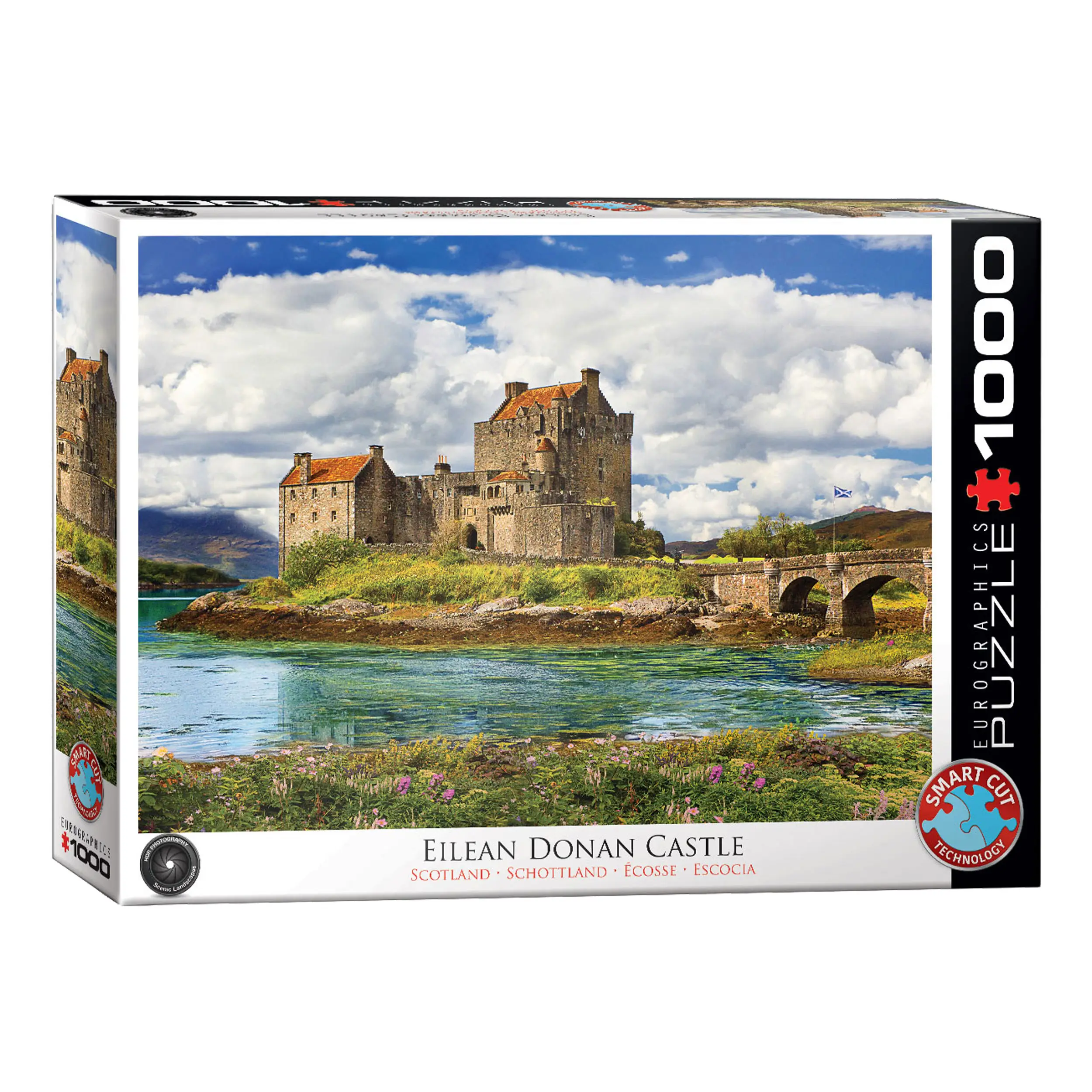 Puzzle Burg Eilean in Donan Schottland