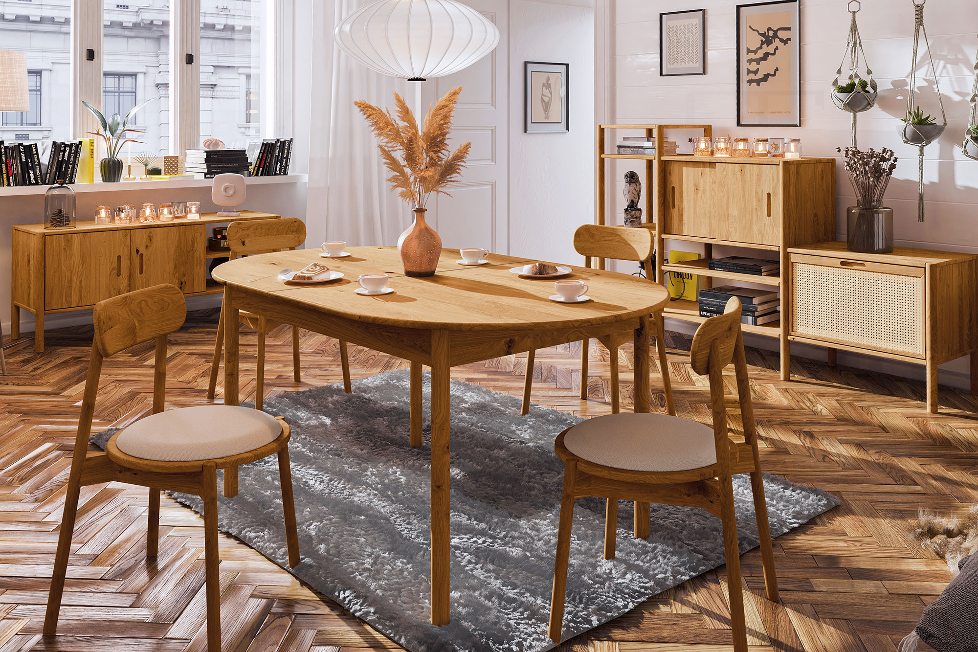 Tisch oval ausziehbar INA kaufen