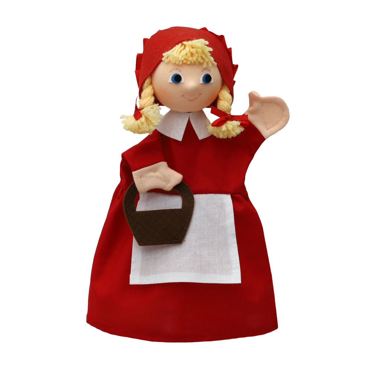 Rotkäppchen Handpuppe Von The Puppet Company - 38 Cm Für Puppentheater