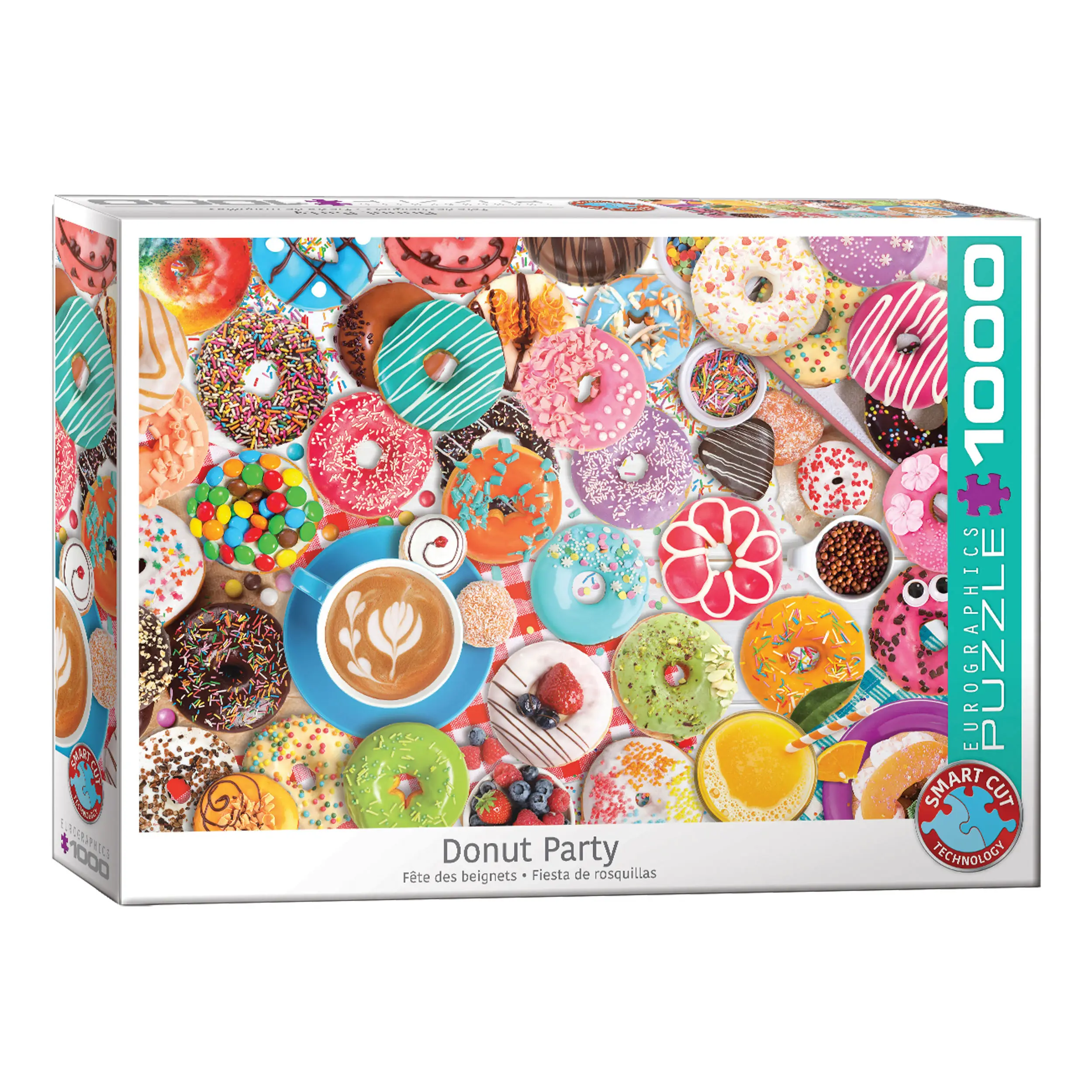 Puzzle Donut Party 1000 Teile