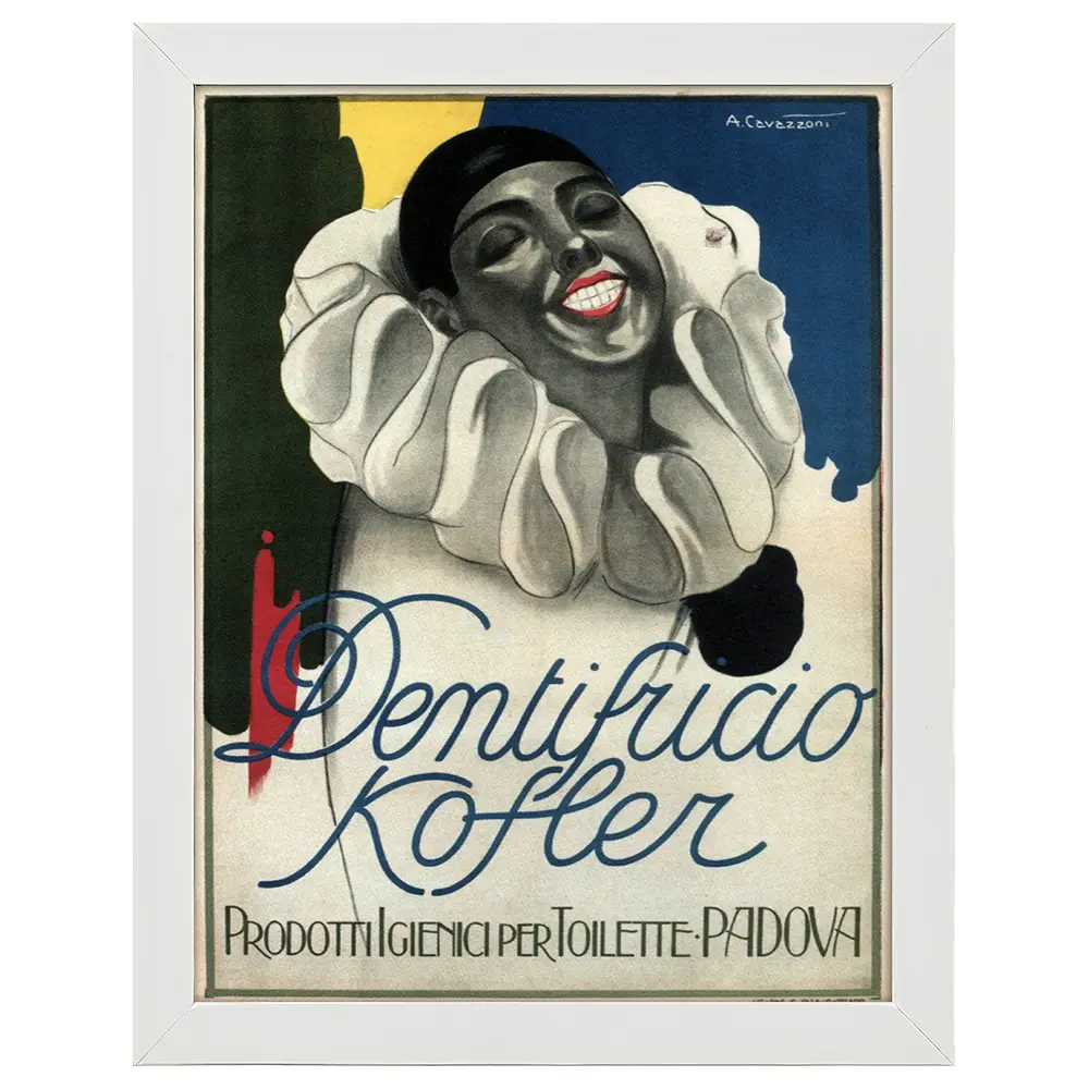 Kofler Dentifricio Bilderrahmen Poster