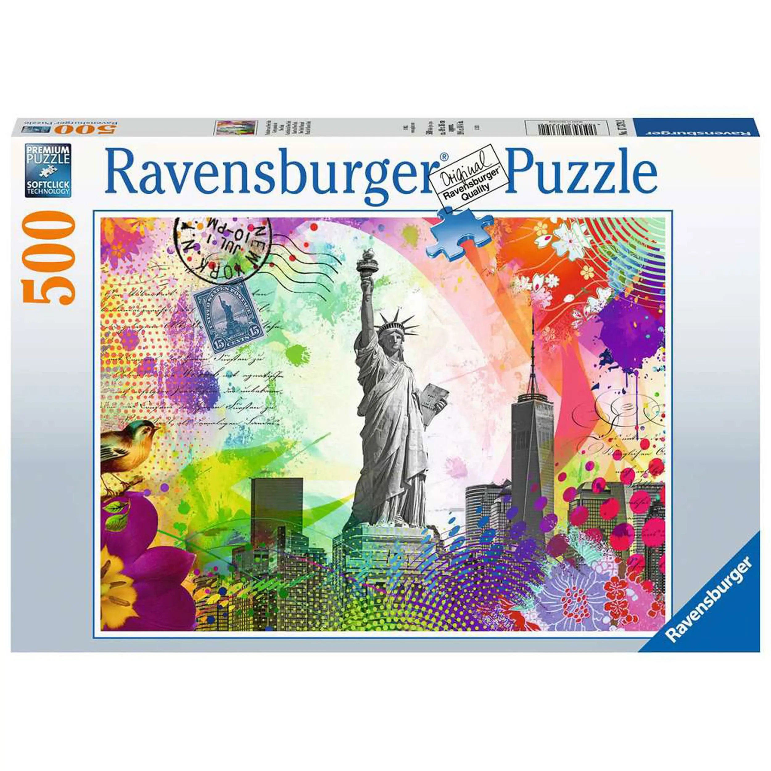 aus York Puzzle Postkarte New