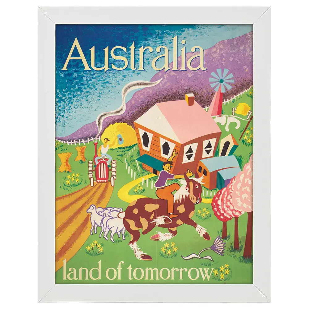 Bilderrahmen Australia Land of Tomorrow