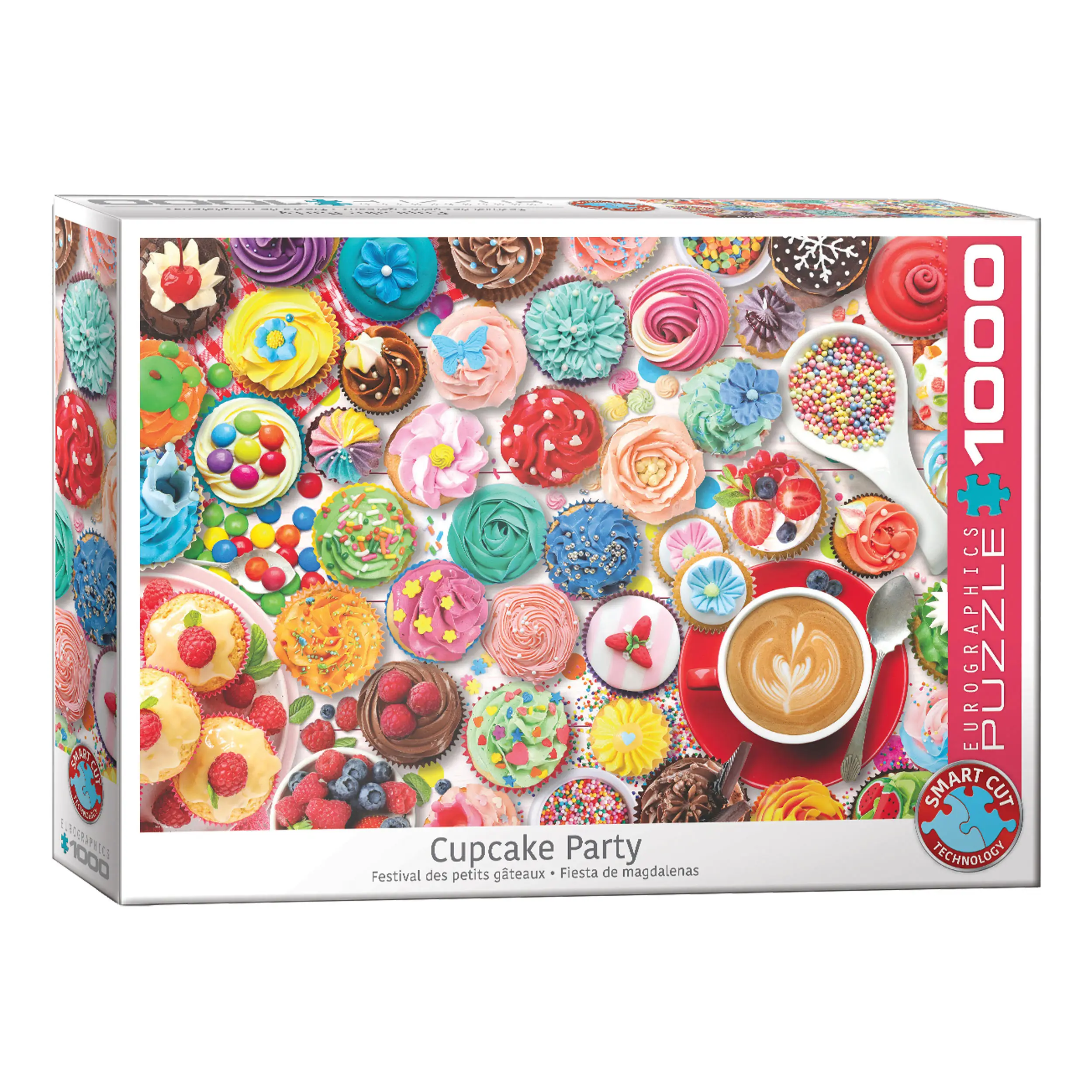 Puzzle 1000 Cupcake Teile Party