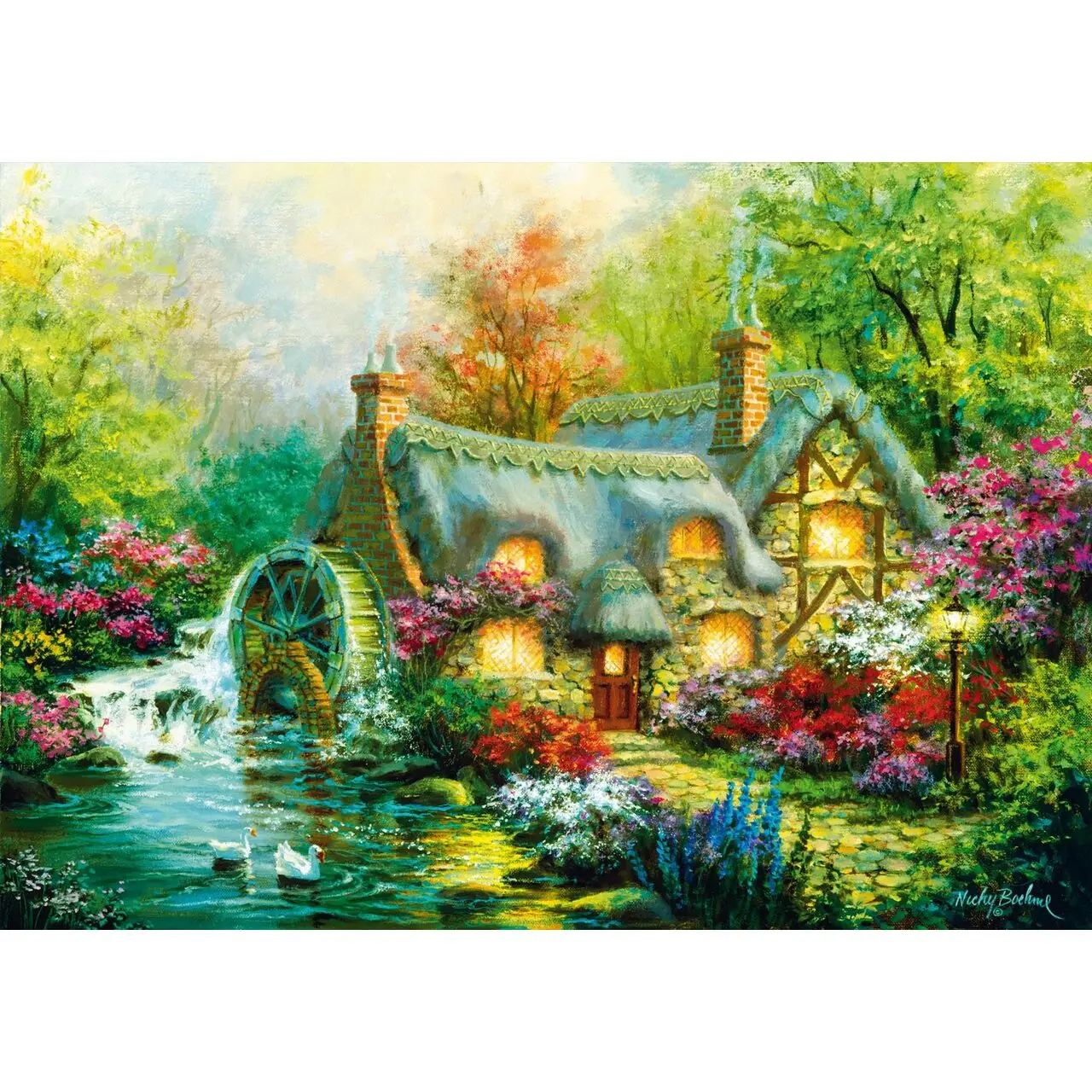 1000 Teile Retreat Puzzle Country