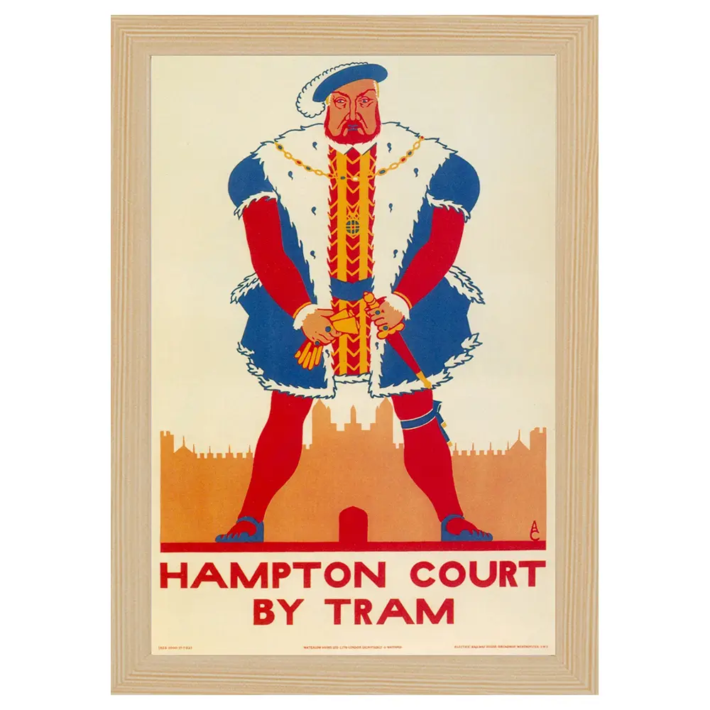 1923 Hampton Bilderrahmen Poster Court