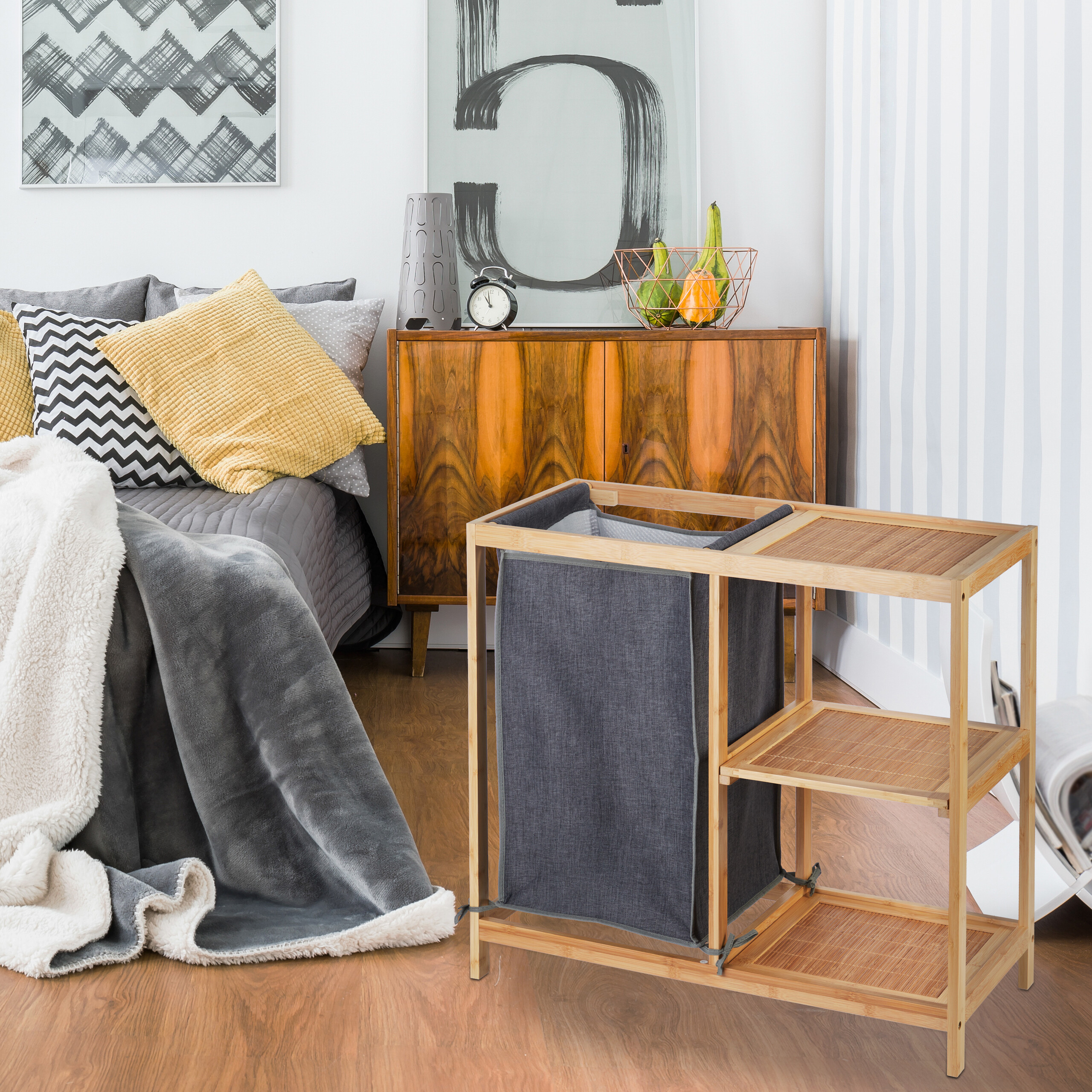 Wschekorb Regal aus Bambus kaufen | home24