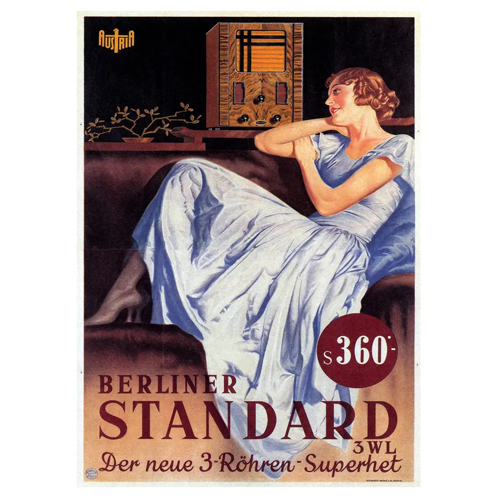 Berliner Standard Leinwandbild