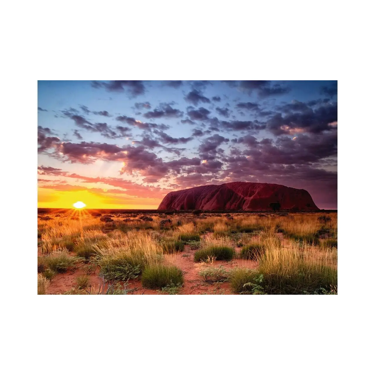 Puzzle Ayers Rock in Australien