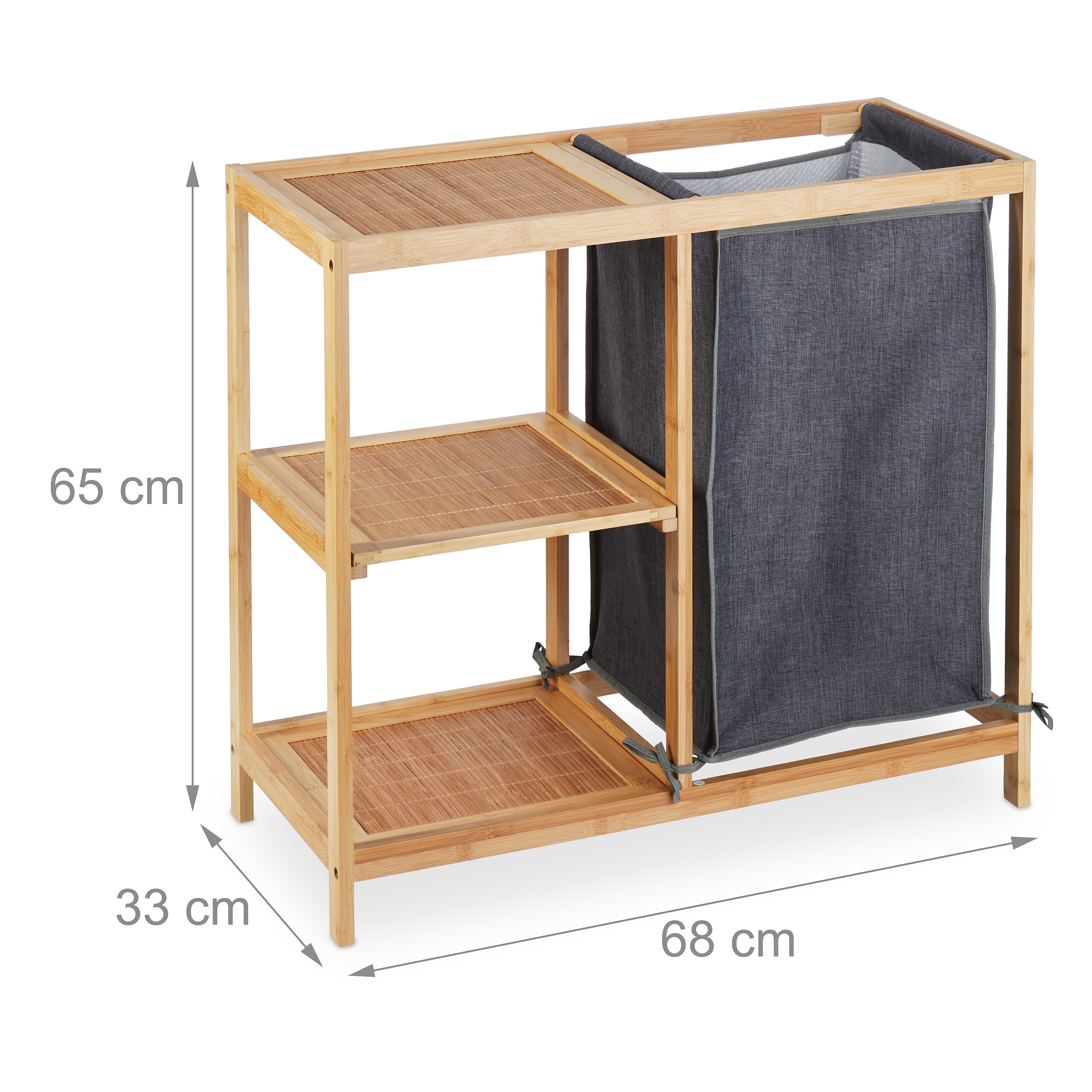 Wschekorb Regal aus Bambus kaufen | home24