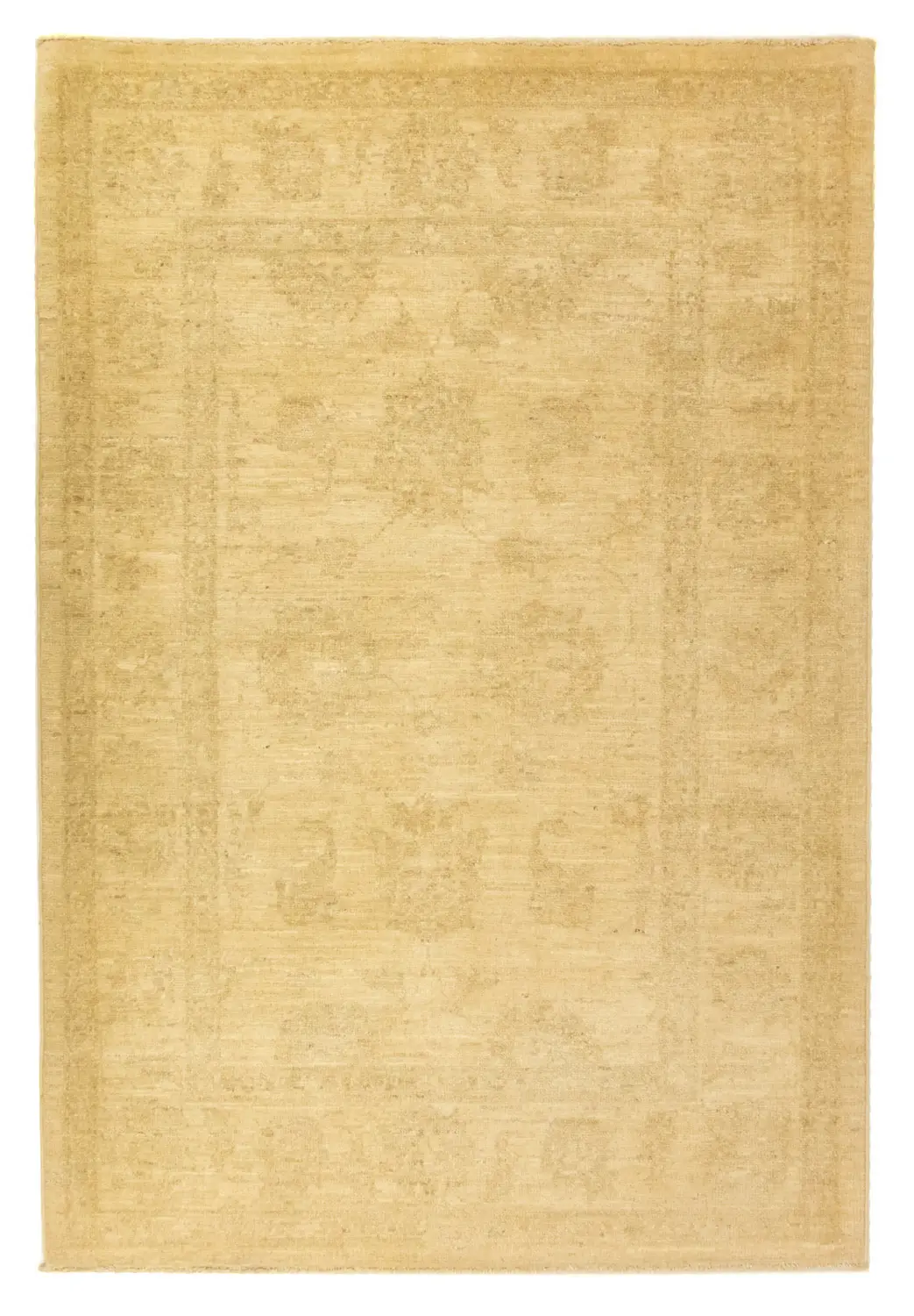 Ziegler Teppich - 122 x 86 cm - beige
