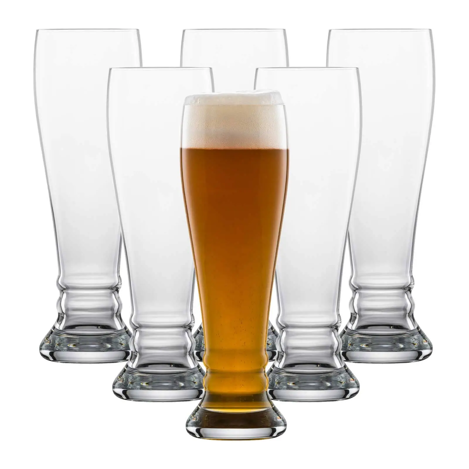 6er Bavaria BeerBasic Set Wei脽biergl盲ser