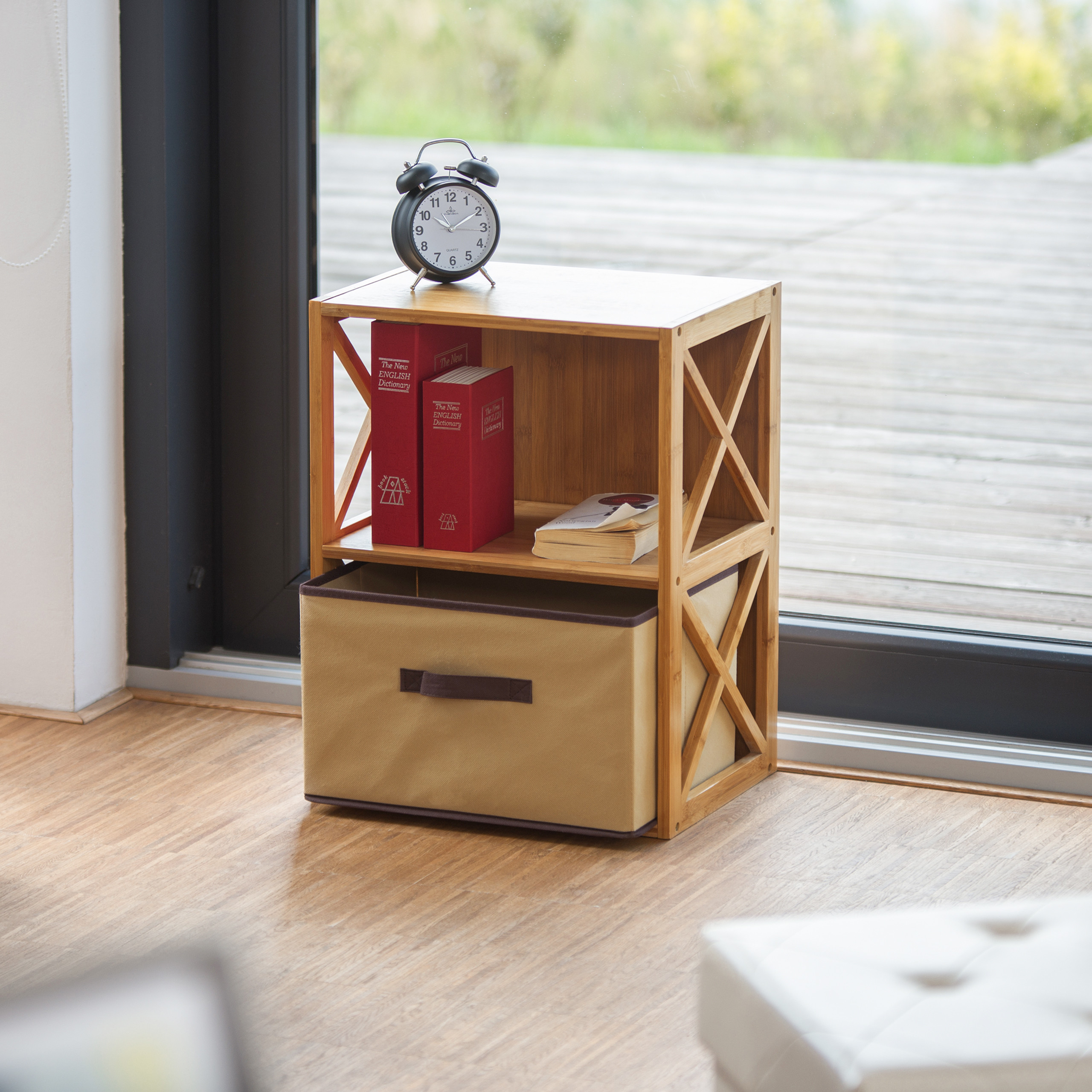 Regal Bambus mit Korb kaufen | home24