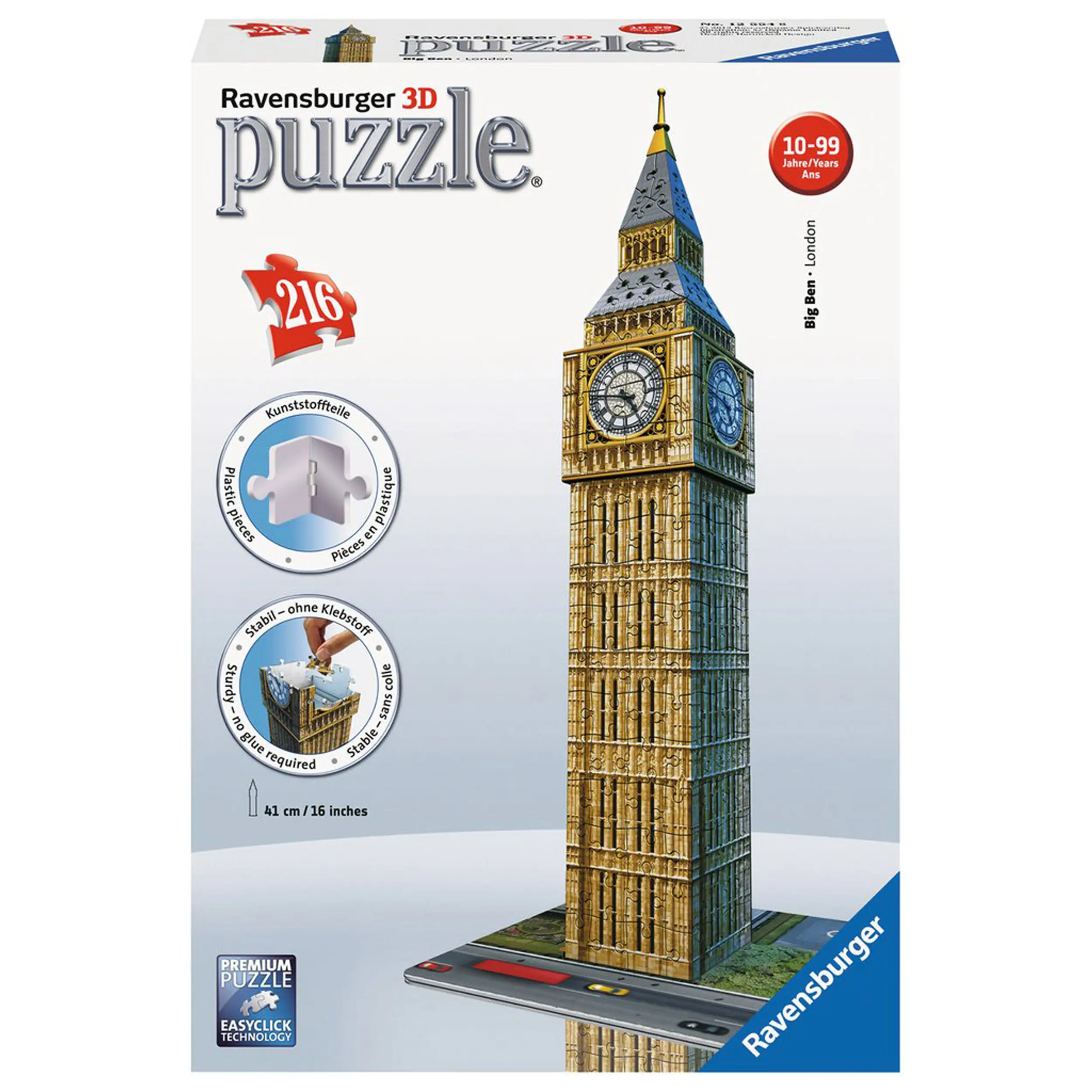 3DPuzzle Big Ben 216 Teile