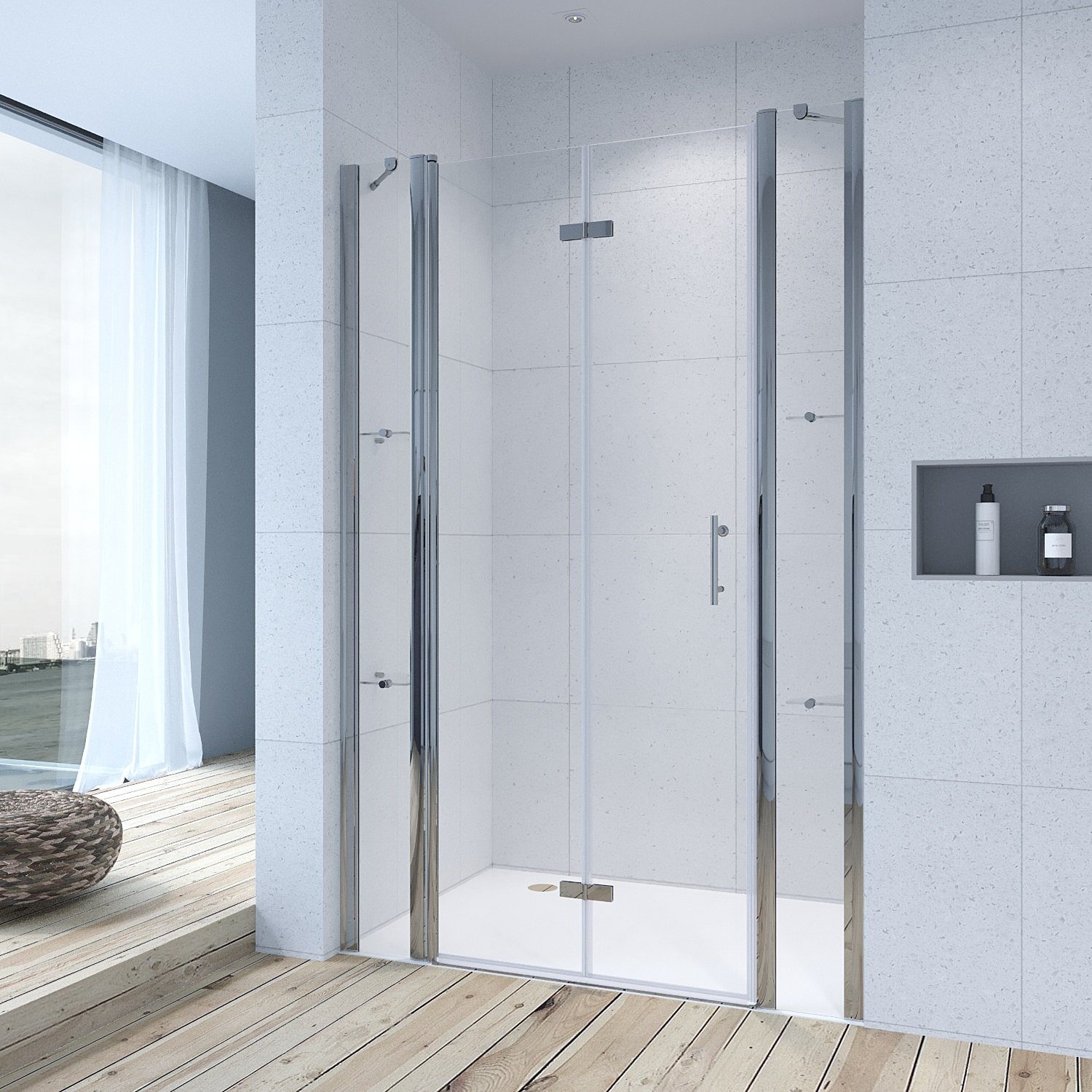 Duschablagen und Nischen für moderne Badezimmer