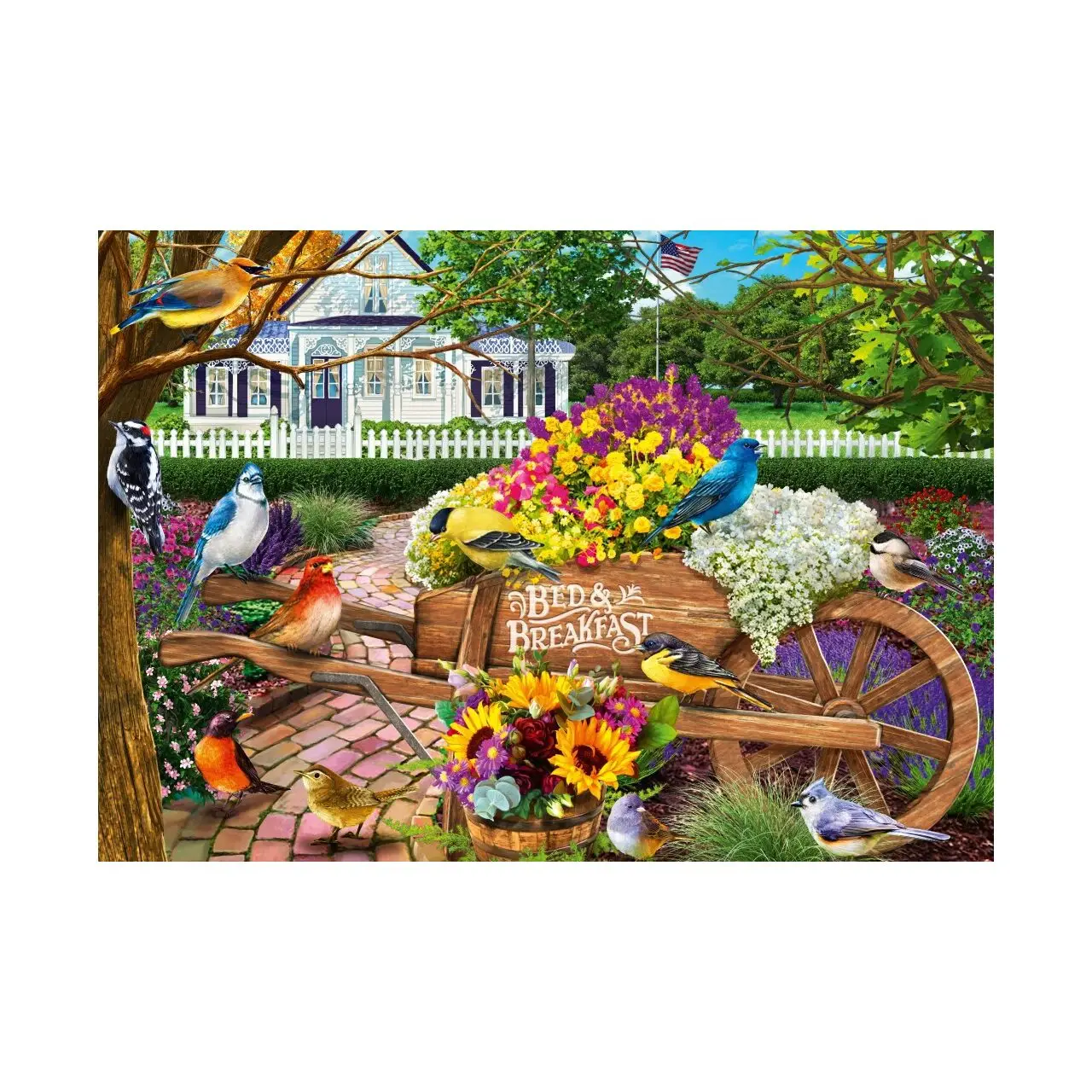 Bed Teile 1000 Breakfast Puzzle