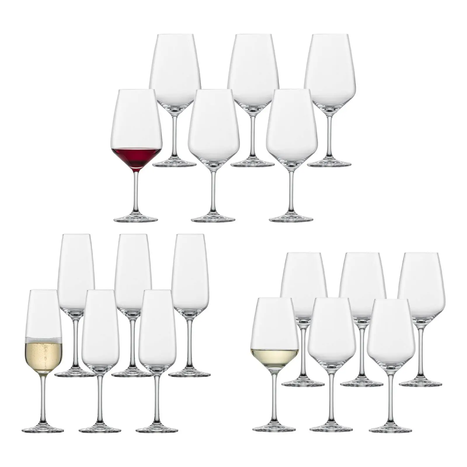 Wein- und Sektgl盲ser Taste 18er Set | Gläser-Sets