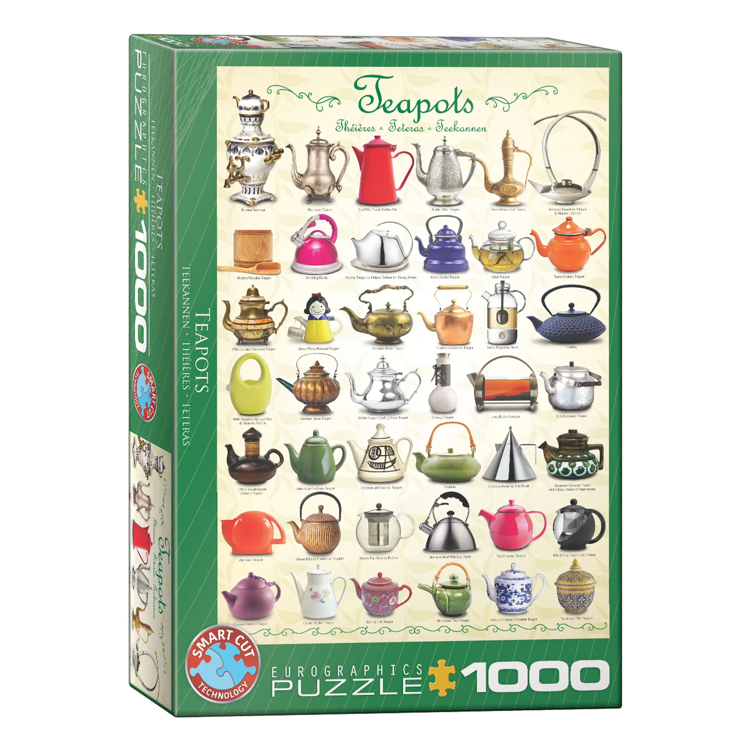 Teekannen Puzzle 1000 Teile
