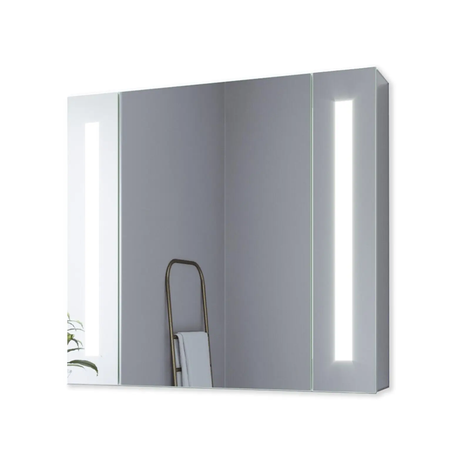 LED Badezimmer Spiegelschrank f眉r