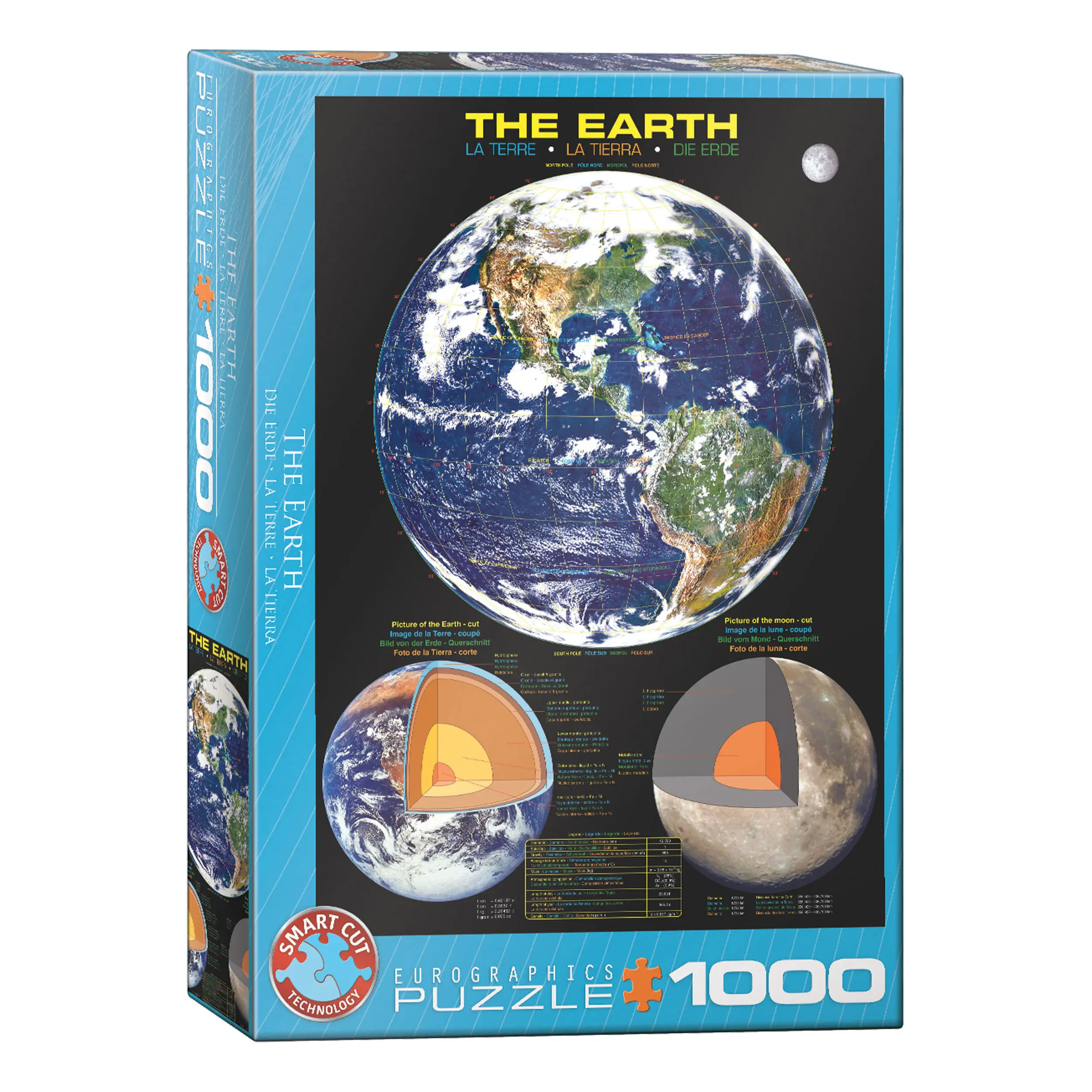 Teile Puzzle Die Erde 1000