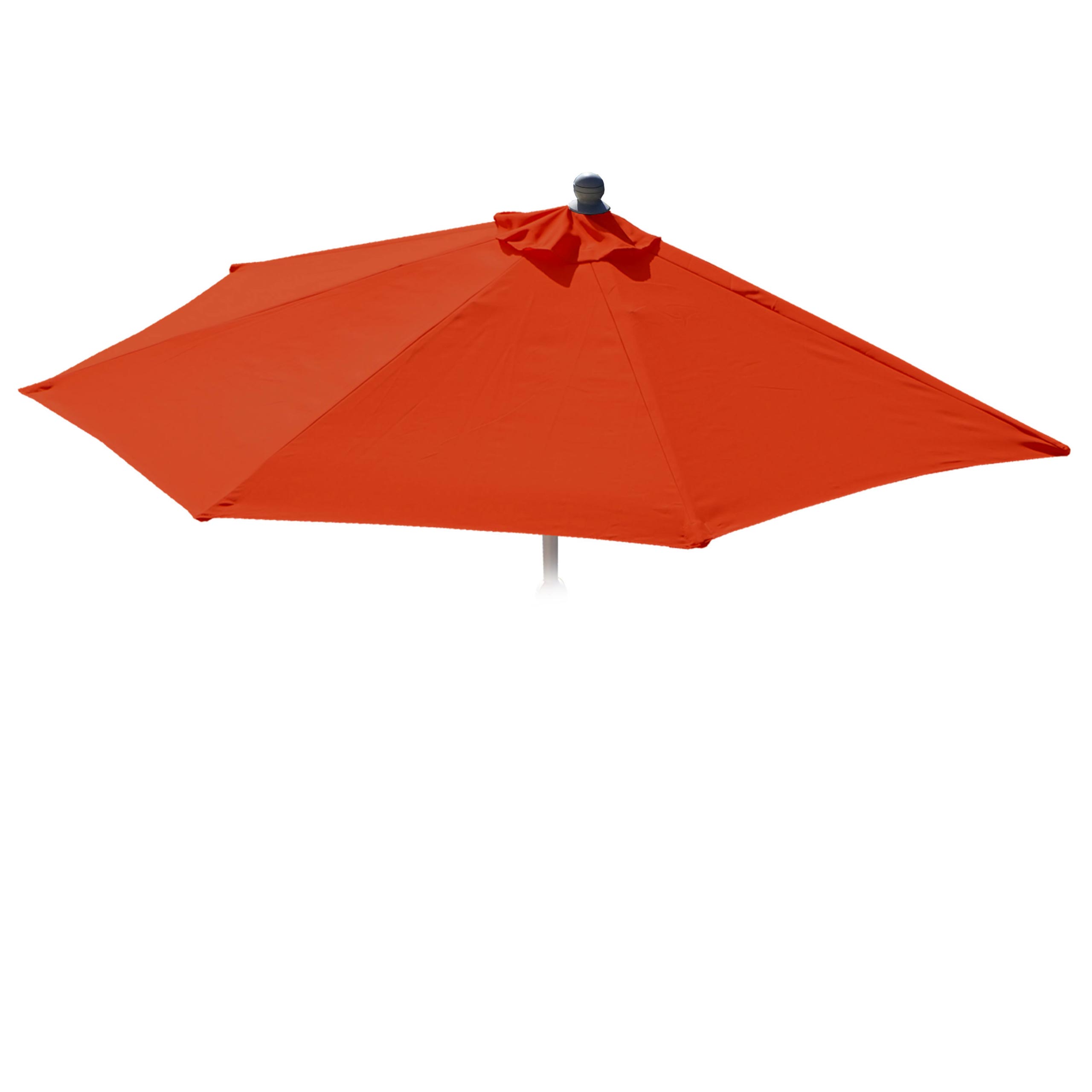 Sonnenschirm-Ersatzbezug | UV-Schutz, Wasserabweisend | Für 6- Oder 8-Rippen-Schirme | Größe: 2,7m (weiß)