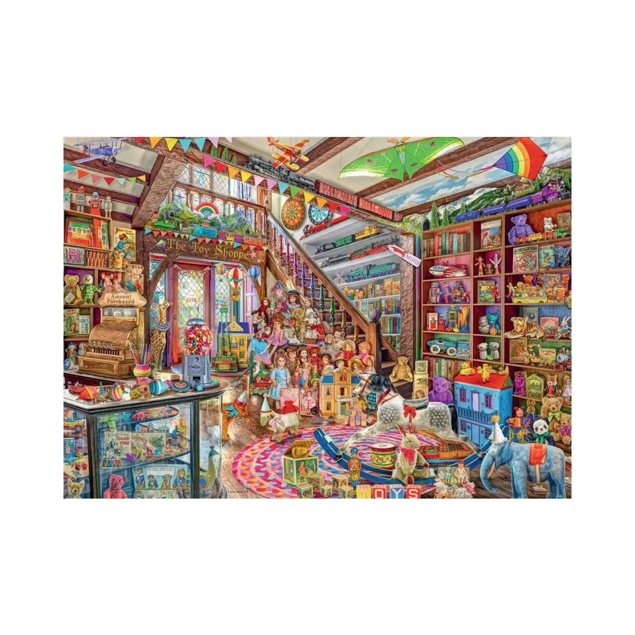 Puzzle The Fantasy Toy Shop 1000 Teile