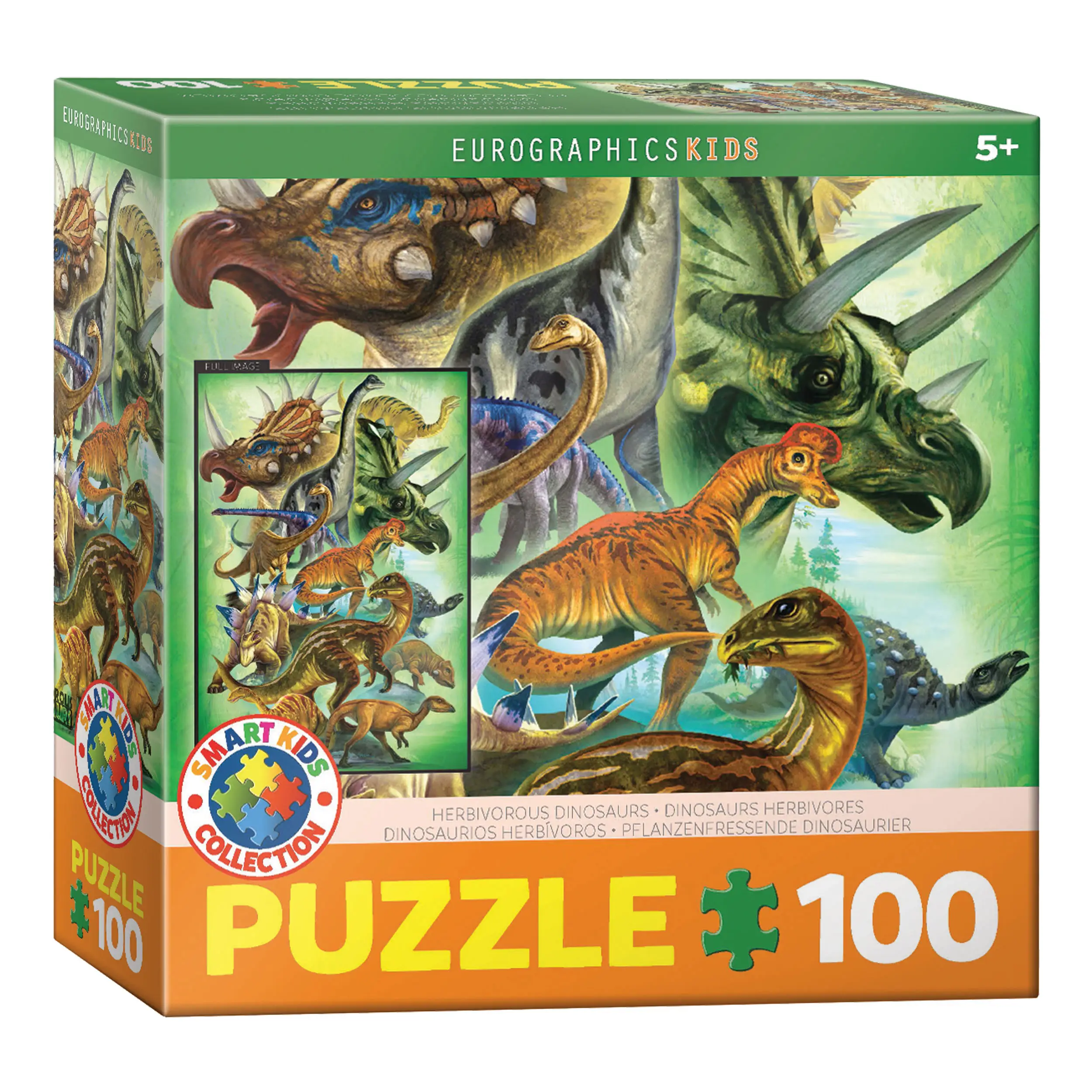Puzzle Pflanzenfressende Dinosaurier