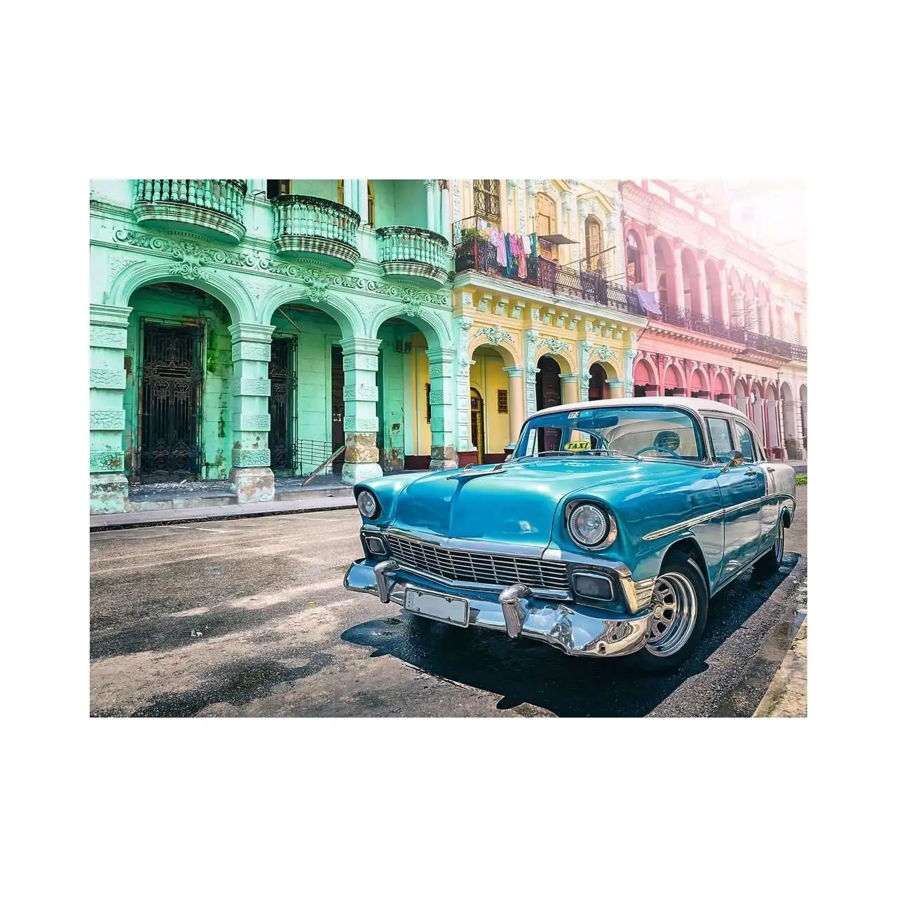 Puzzle Auto Kuba aus
