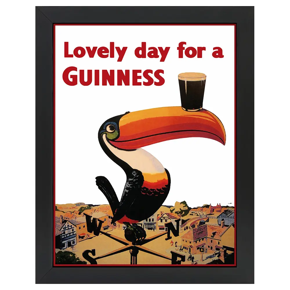 Bilderrahmen Lovely Day a for Guinness