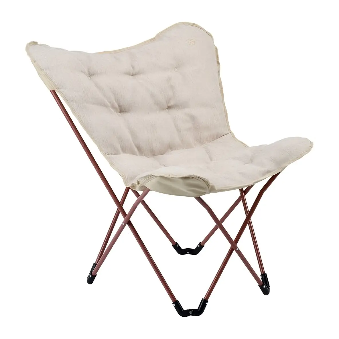 Butterfly-Chair / Campingstuhl / Beige